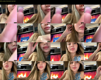 kristenflame — 8 minute Chaturbate couple cam show recording, 720p, May 29, 2022