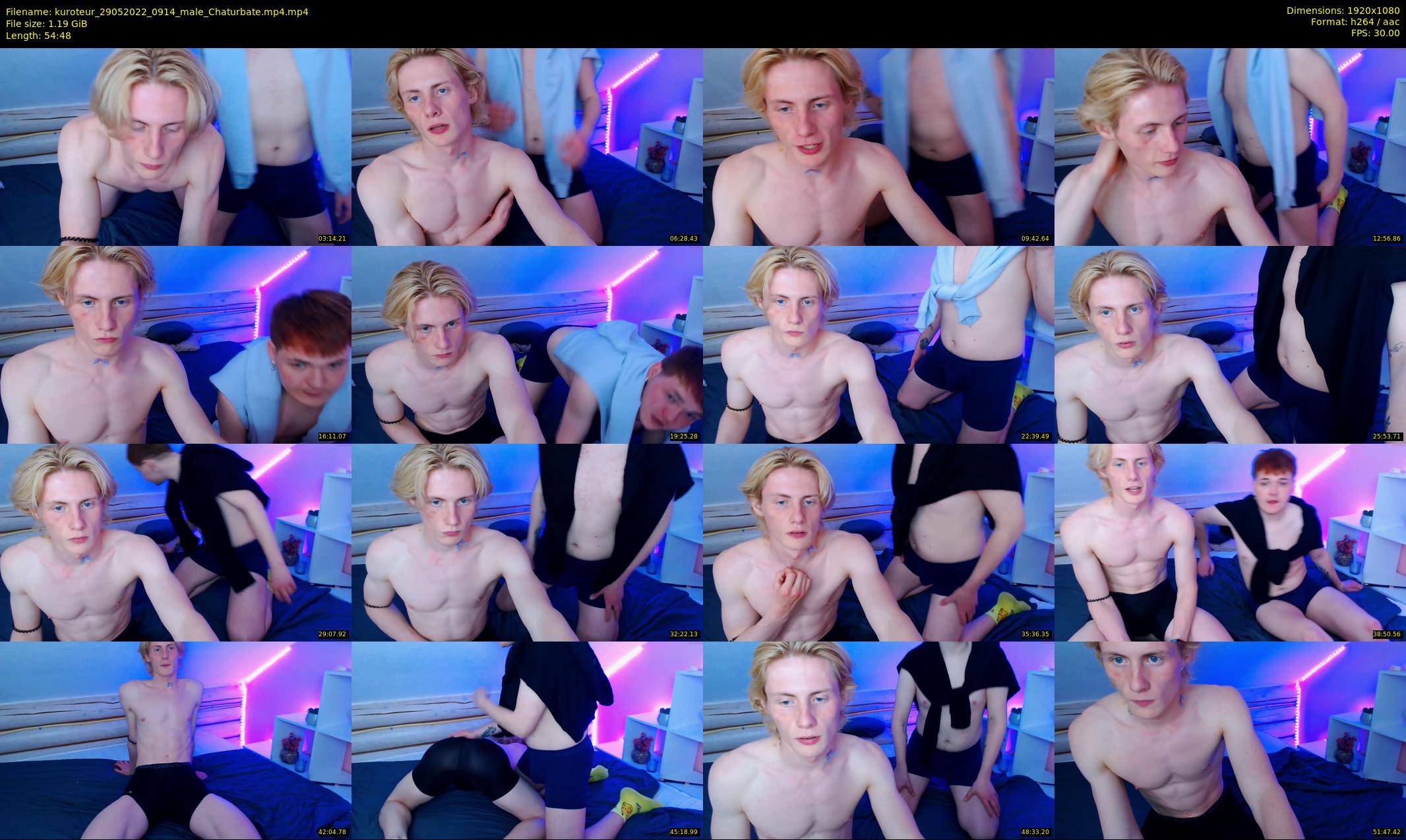 kuroteur — 55 minute Chaturbate couple cam show recording, 1080p, May 29, 2022