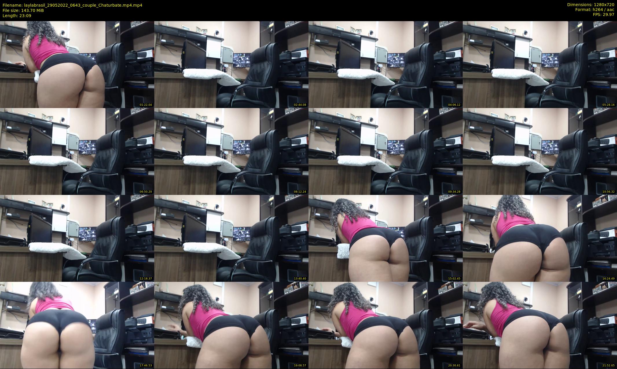 laylabrasil — 24 minute Chaturbate female cam show recording, 720p, May 29, 2022