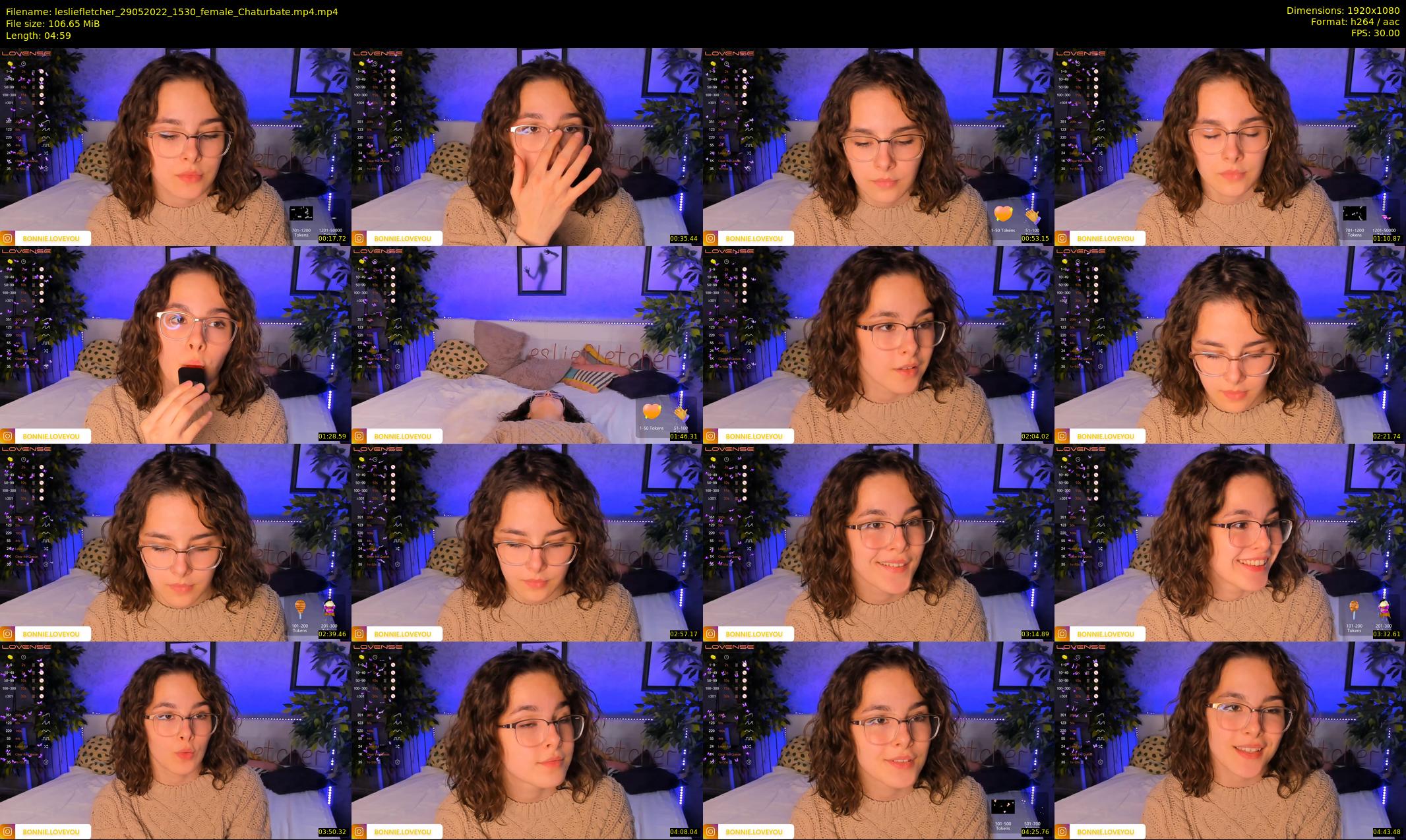 lesliefletcher — 5 minute Chaturbate couple cam show recording, 1080p, May 29, 2022