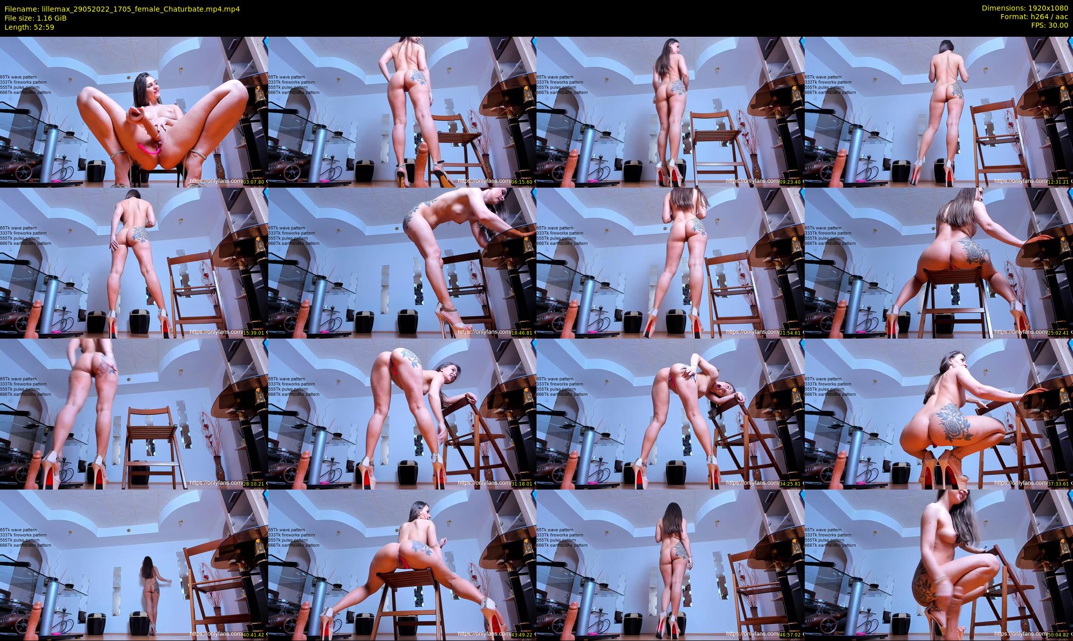 lillemax — 53 minute Chaturbate female cam show recording, 1080p, May 29, 2022