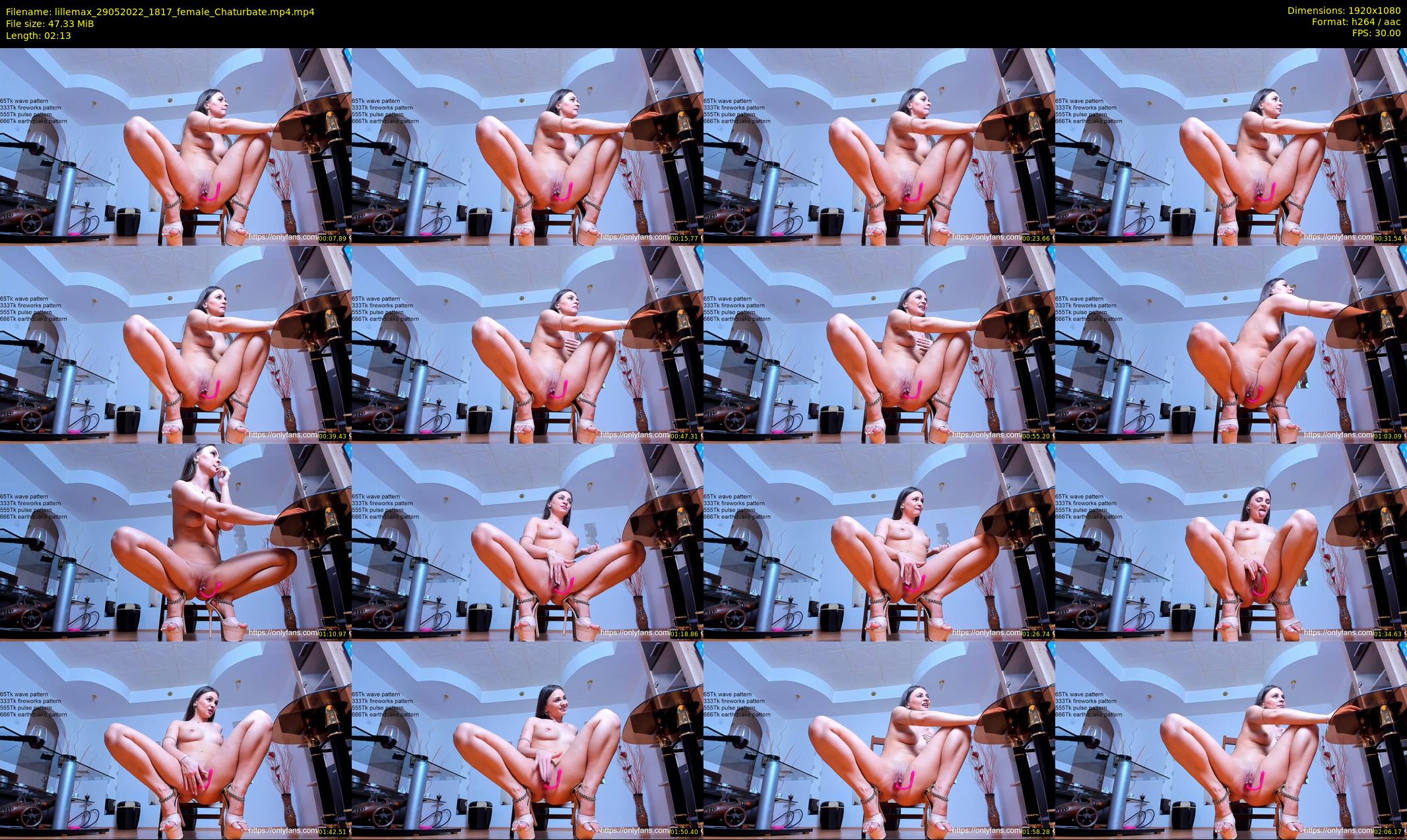 lillemax — 3 minute Chaturbate female cam show recording, 1080p, May 29, 2022