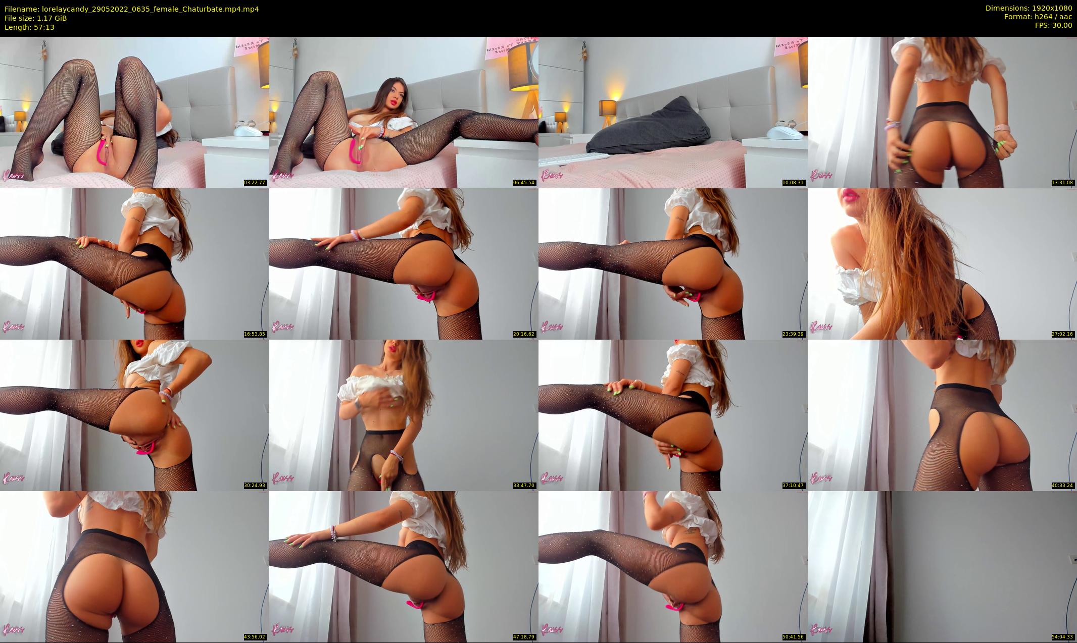 lorelaycandy — 58 minute Chaturbate female cam show recording, 1080p, May 29, 2022