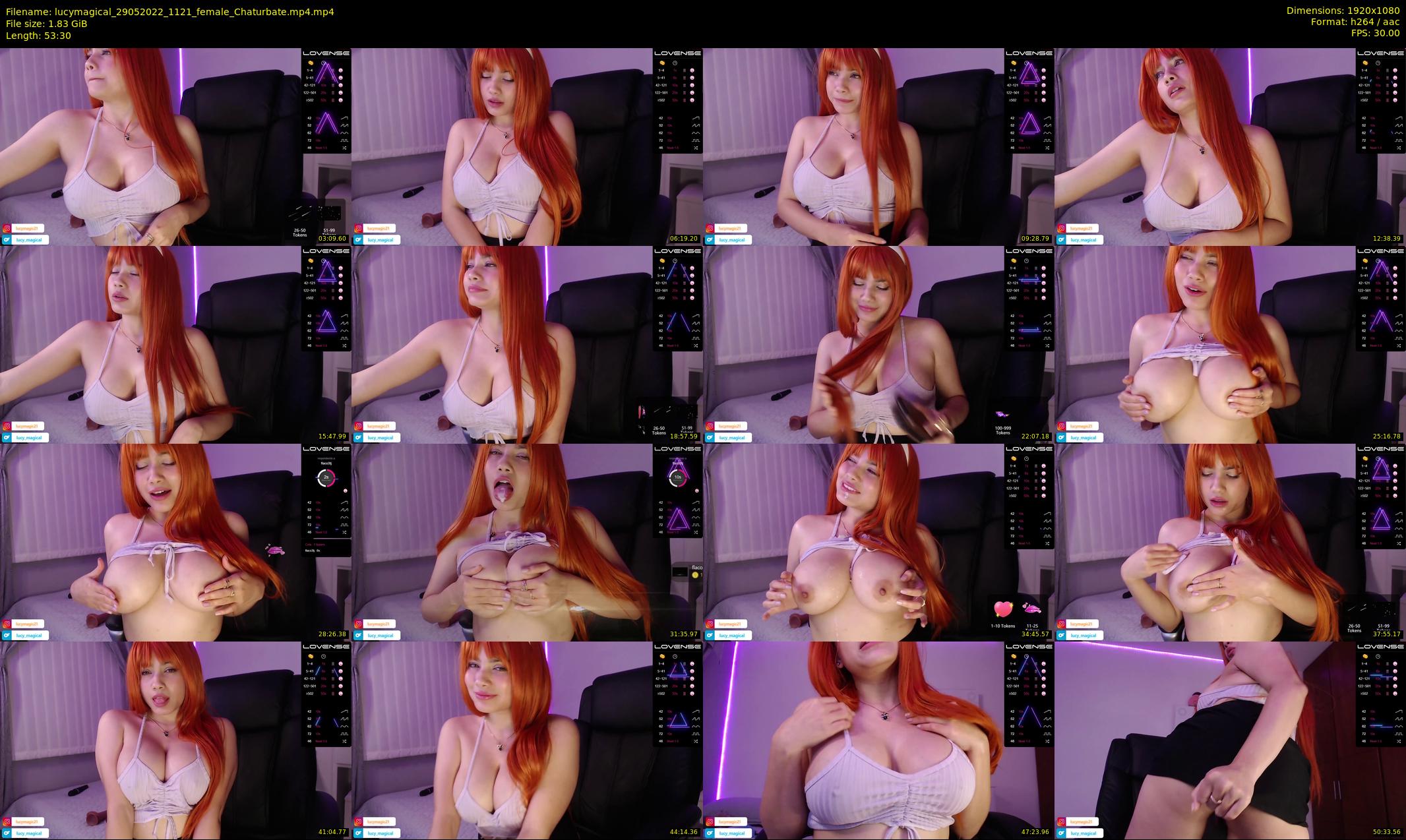 lucymagical — 54 minute Chaturbate female cam show recording, 1080p, May 29, 2022