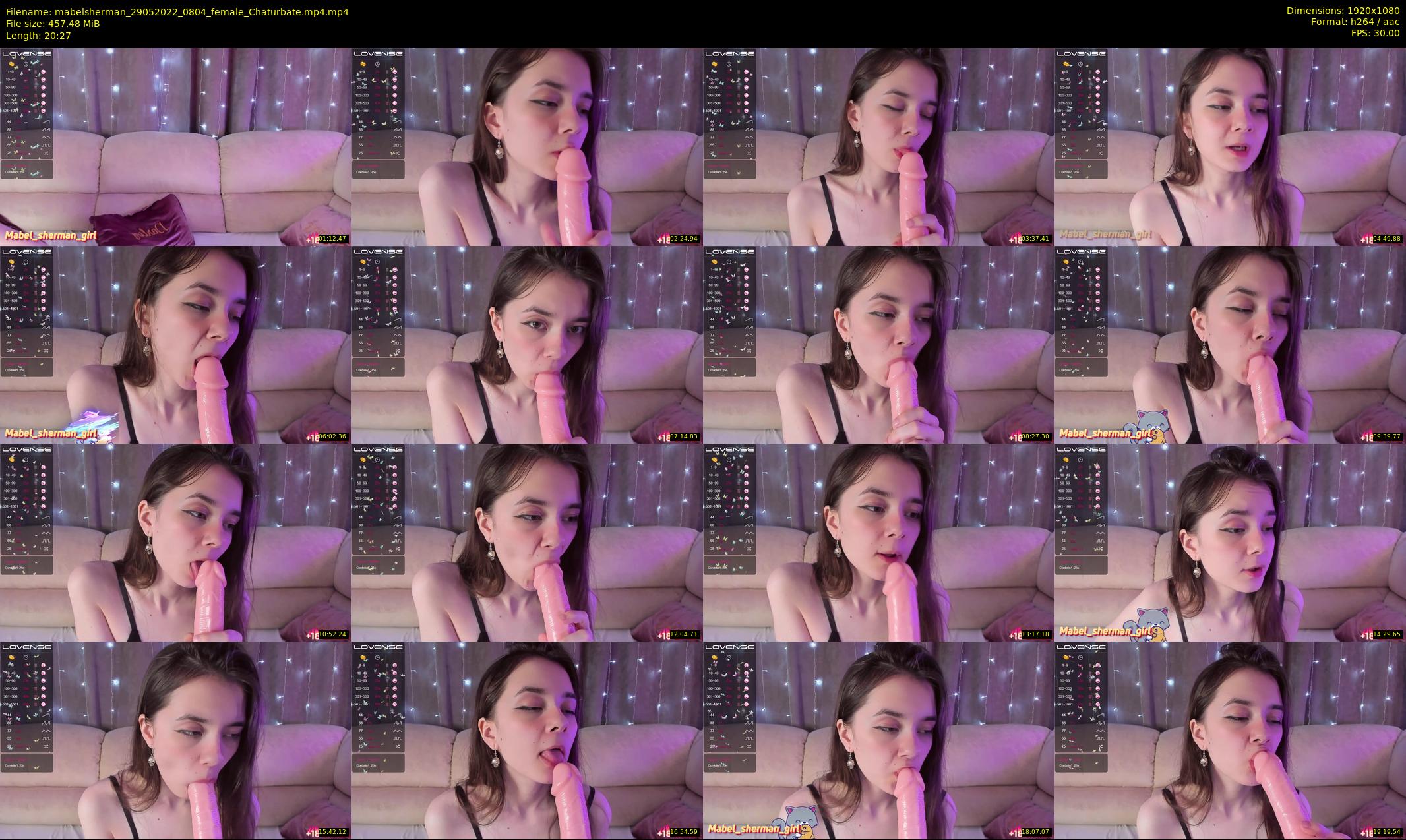mabelsherman — 21 minute Chaturbate couple cam show recording, 1080p, May 29, 2022