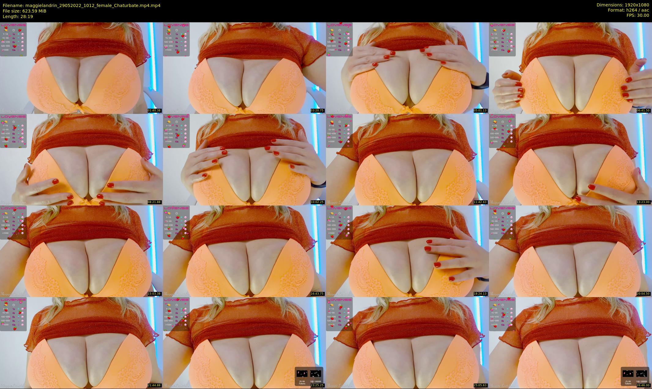 maggielandrin — 29 minute Chaturbate female cam show recording, 1080p, May 29, 2022
