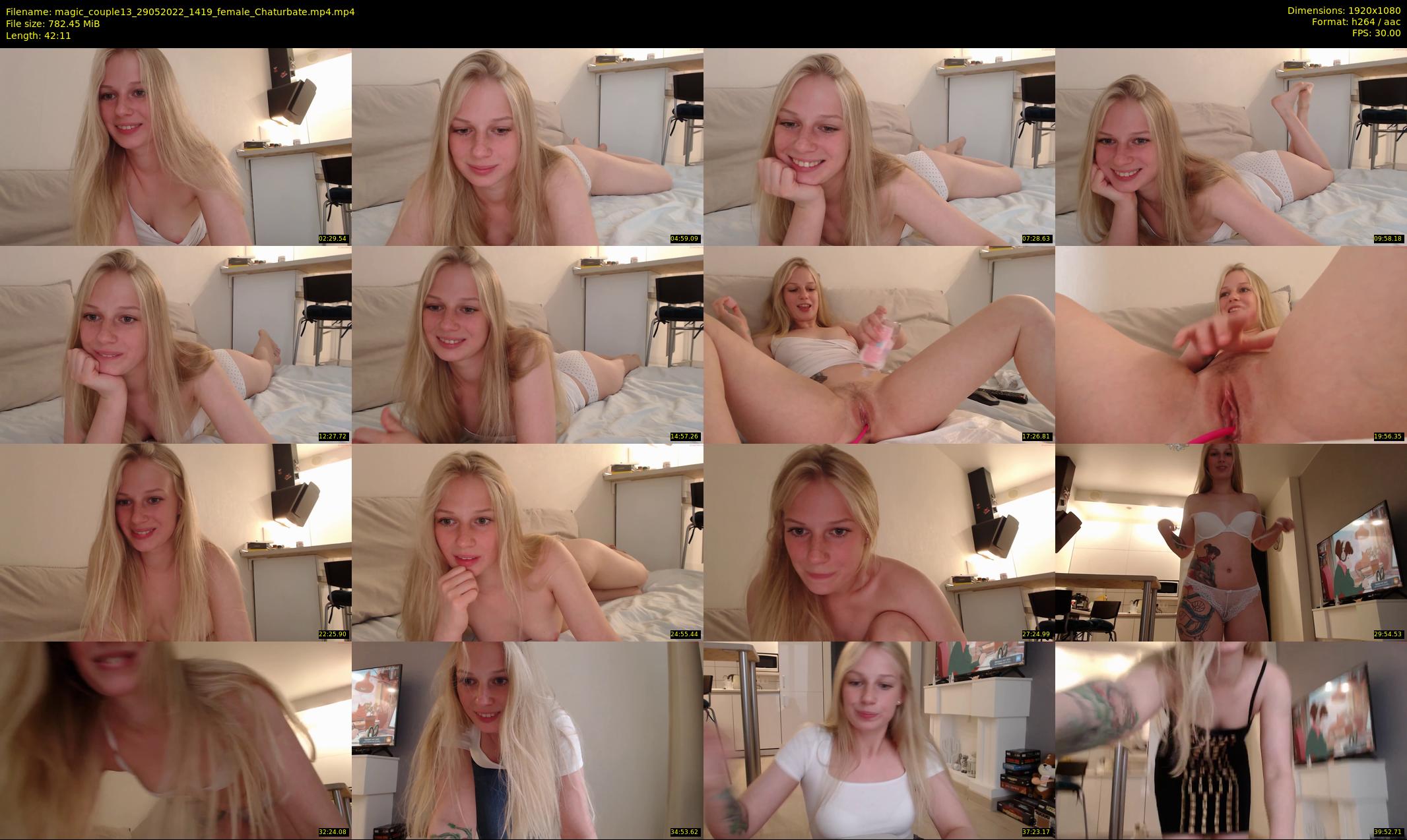 magic_couple13 — 43 minute Chaturbate couple cam show recording, 1080p, May 29, 2022