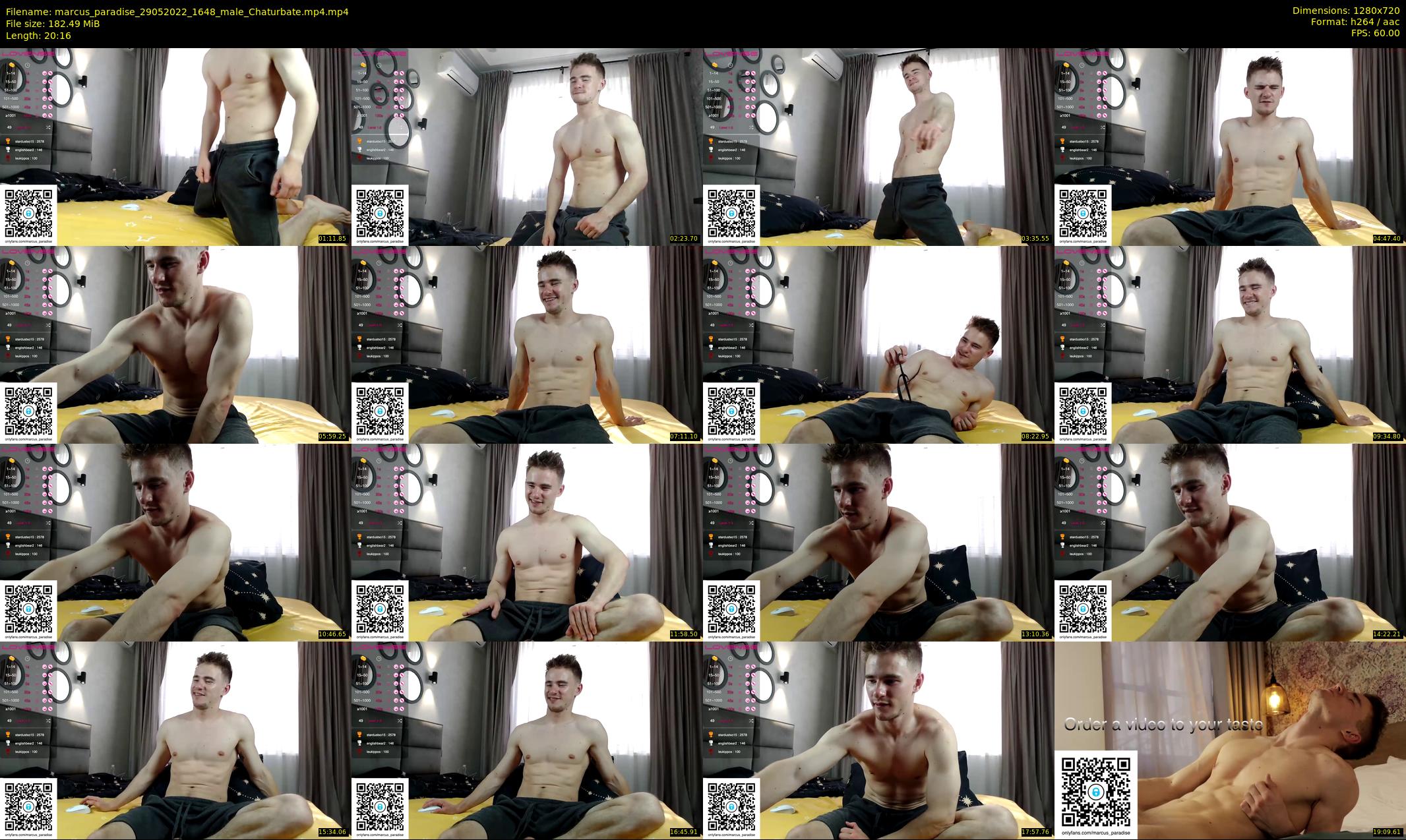 marcus_paradise — 21 minute Chaturbate male cam show recording, 720p, May 29, 2022