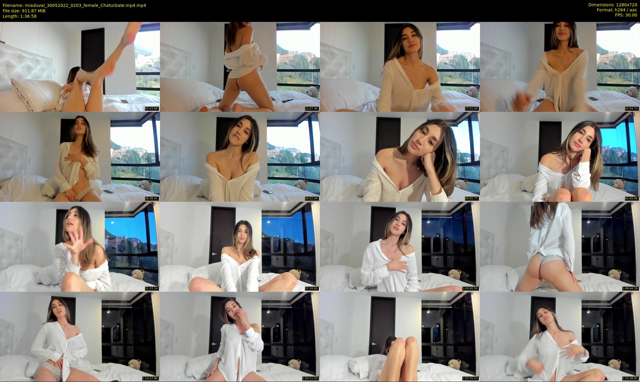 miaduval — 97 minute Chaturbate female cam show recording, 720p, May 30, 2022