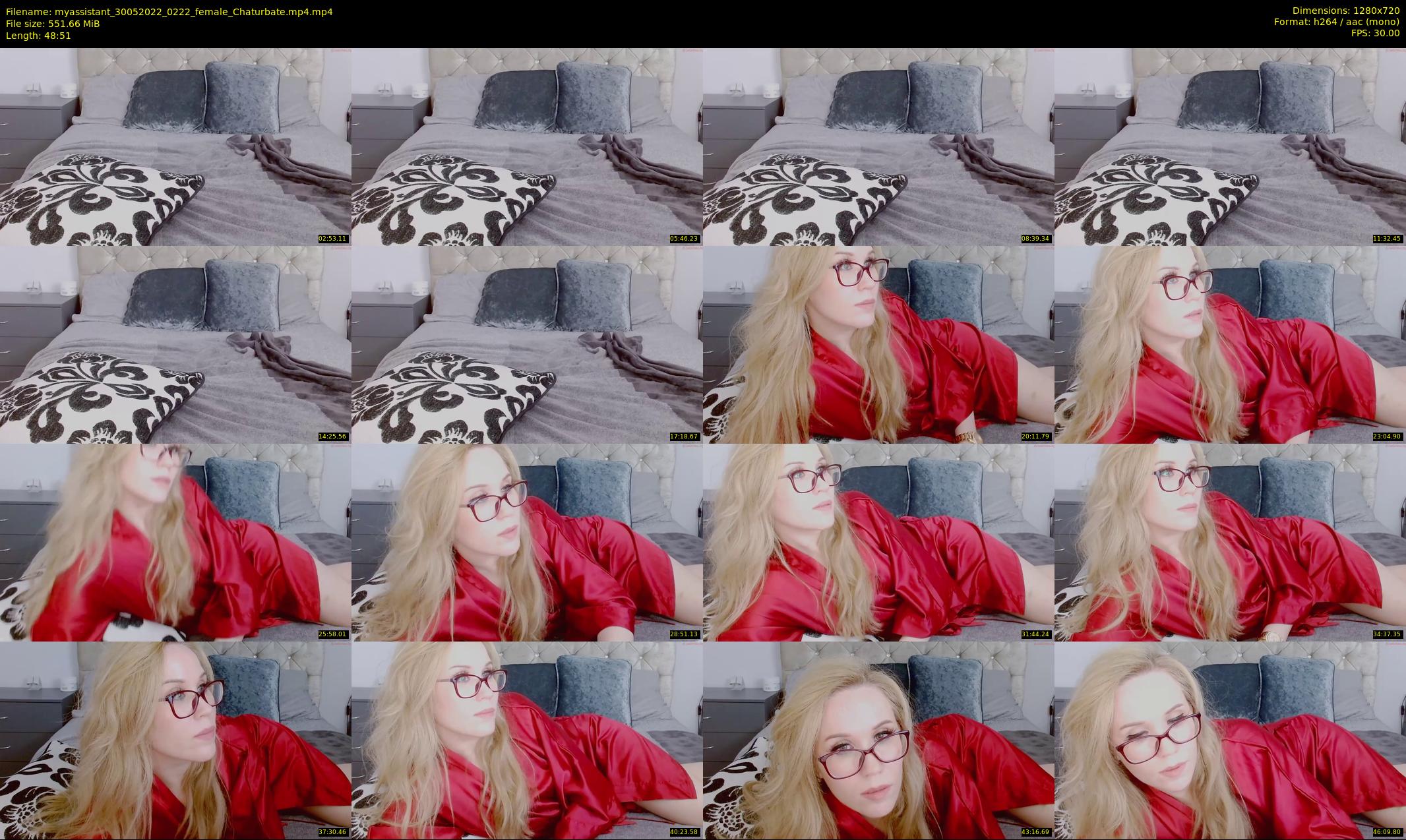 myassistant — 49 minute Chaturbate female cam show recording, 720p, May 30, 2022