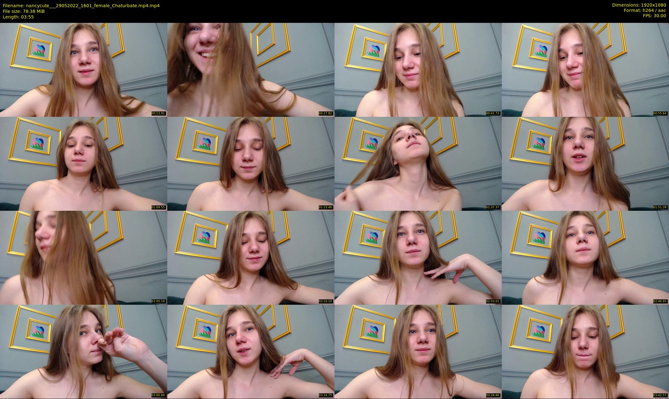 nancycute__ — 4 minute Chaturbate female cam show recording, 1080p, May 29, 2022