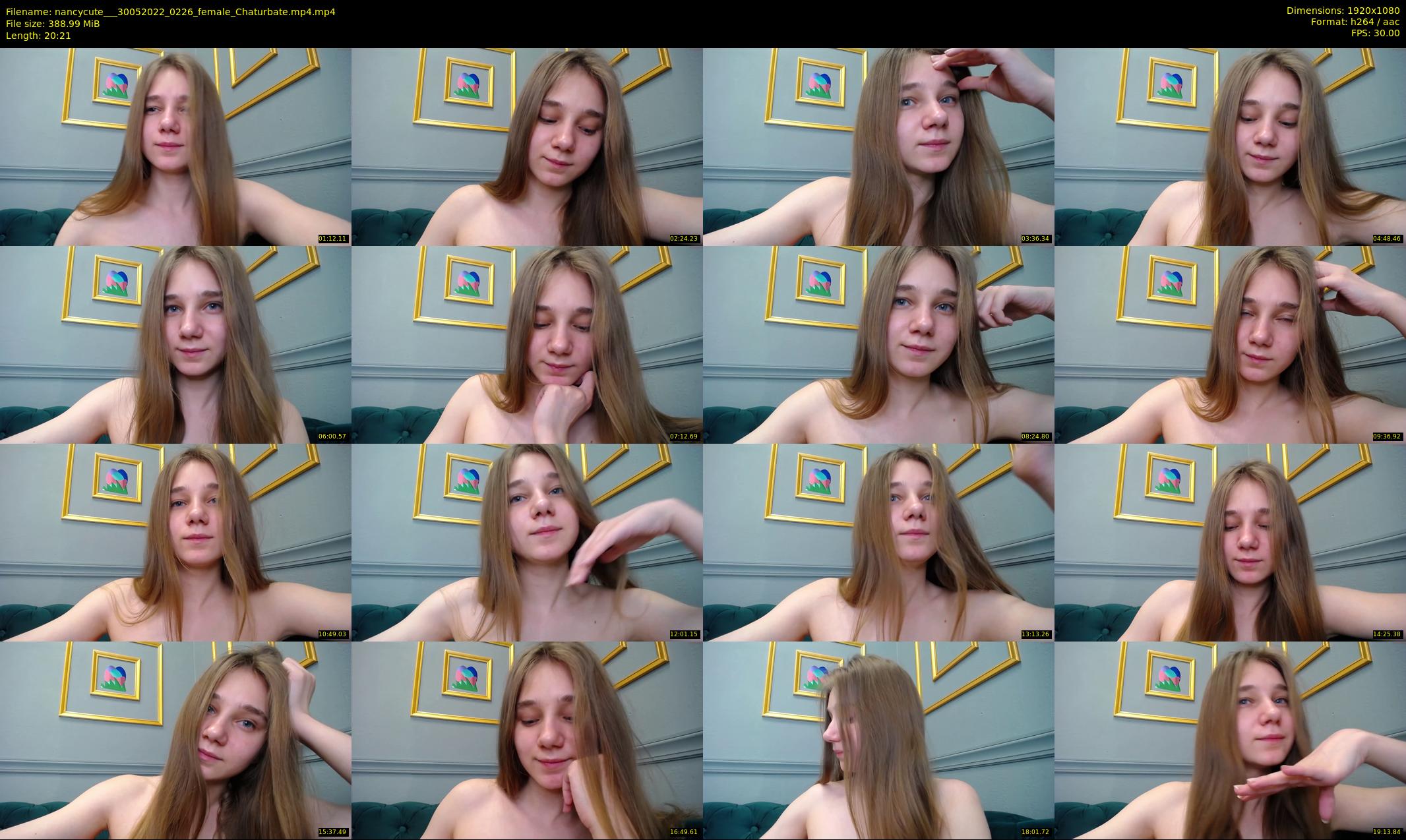 nancycute__ — 21 minute Chaturbate female cam show recording, 1080p, May 30, 2022