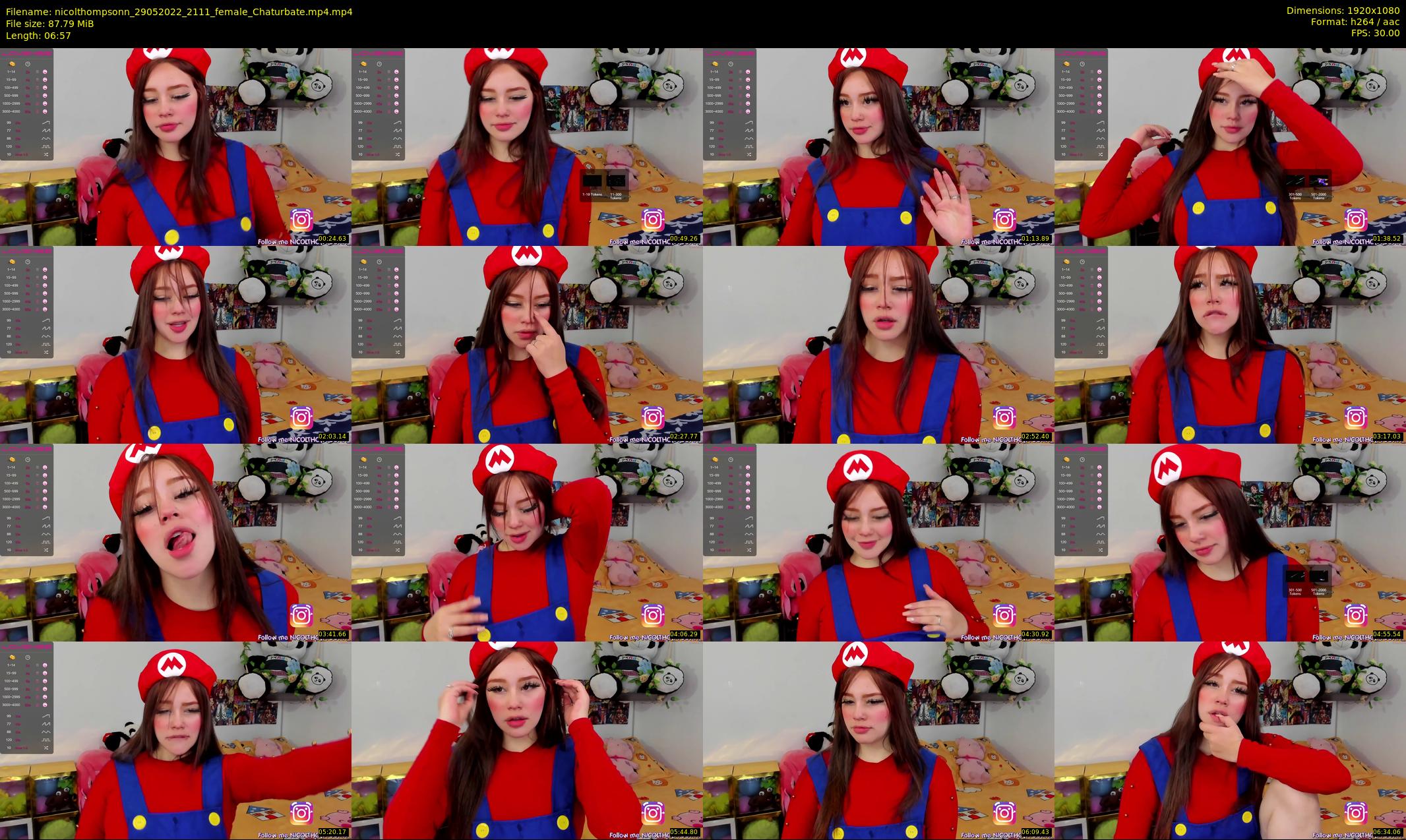nicolthompsonn — 7 minute Chaturbate female cam show recording, 1080p, May 29, 2022