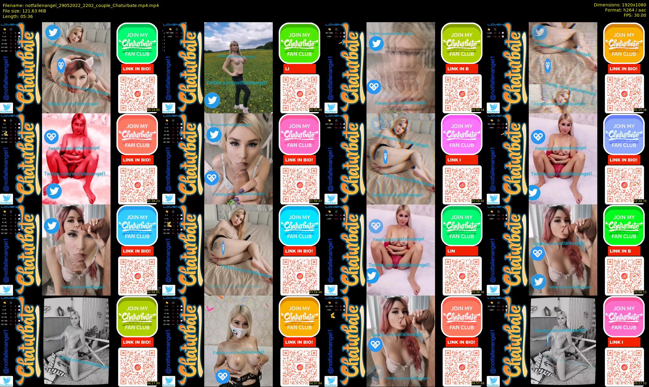 notfallenangel — 6 minute Chaturbate couple cam show recording, 1080p, May 29, 2022