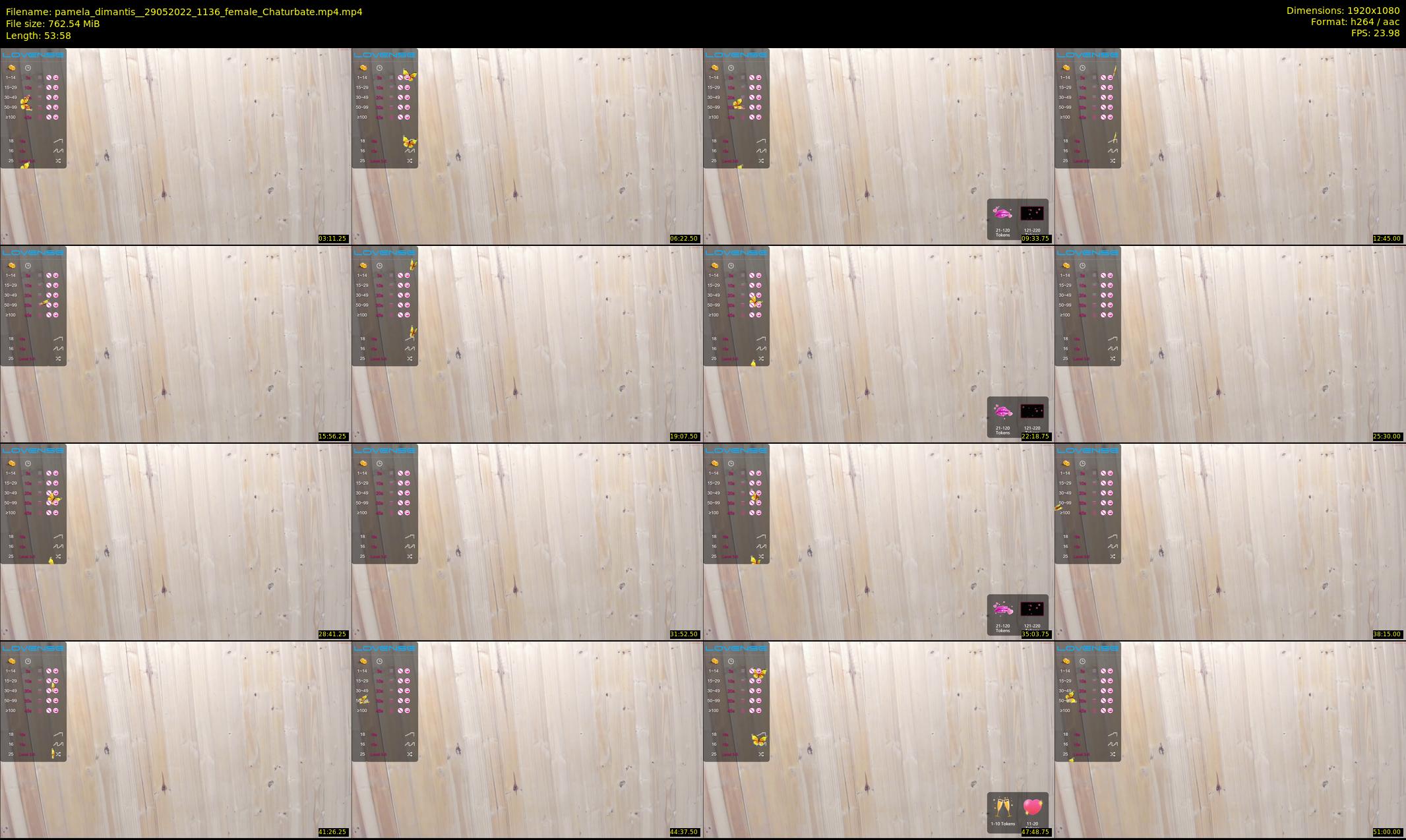 pamela_dimantis_ — 54 minute Chaturbate female cam show recording, 1080p, May 29, 2022
