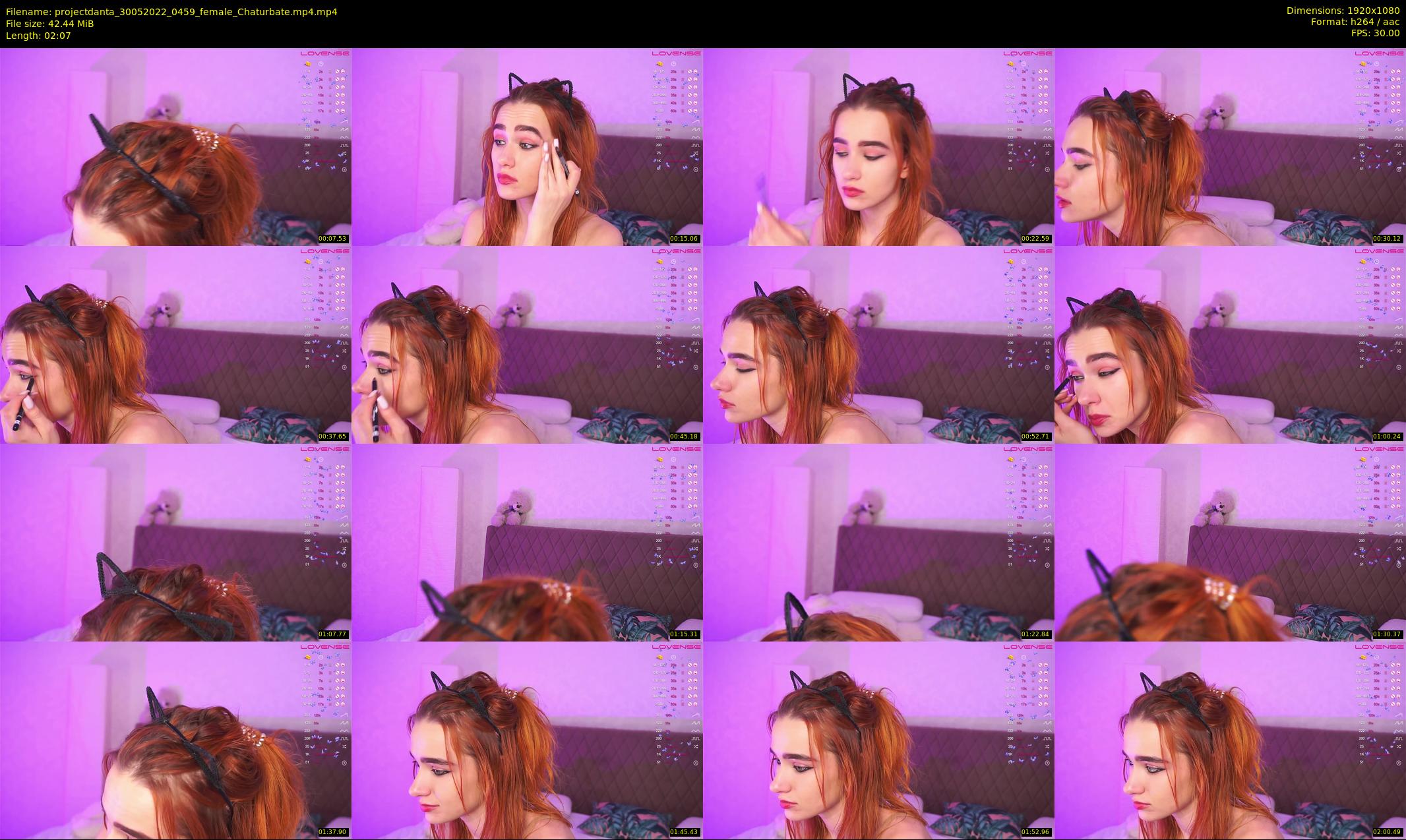 projectdanta — 3 minute Chaturbate female cam show recording, 1080p, May 30, 2022