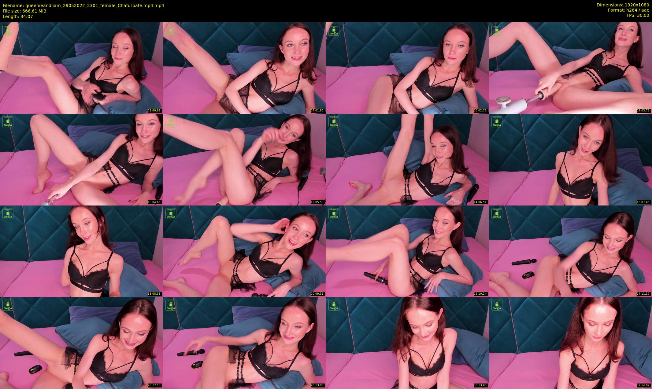 queenieandliam — 35 minute Chaturbate couple cam show recording, 1080p, May 29, 2022