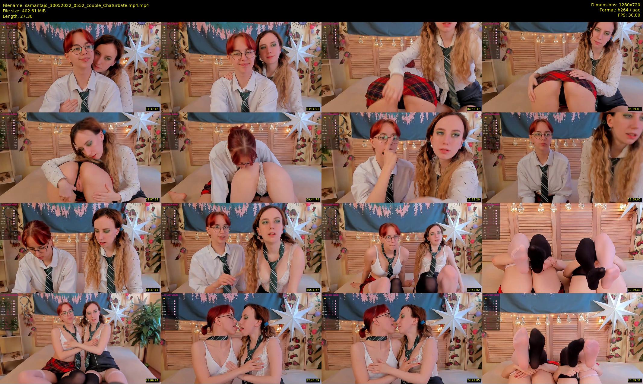 samantajo — 28 minute Chaturbate female cam show recording, 720p, May 30, 2022