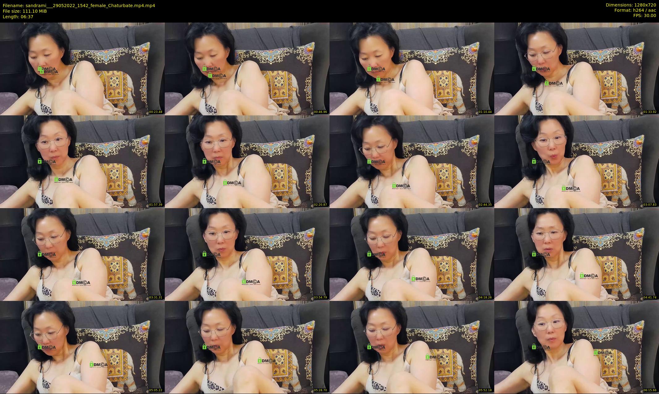 sandrami__ — 7 minute Chaturbate female cam show recording, 720p, May 29, 2022