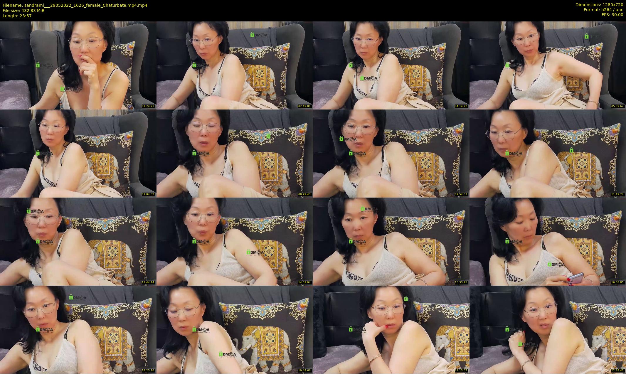 sandrami__ — 24 minute Chaturbate female cam show recording, 720p, May 29, 2022