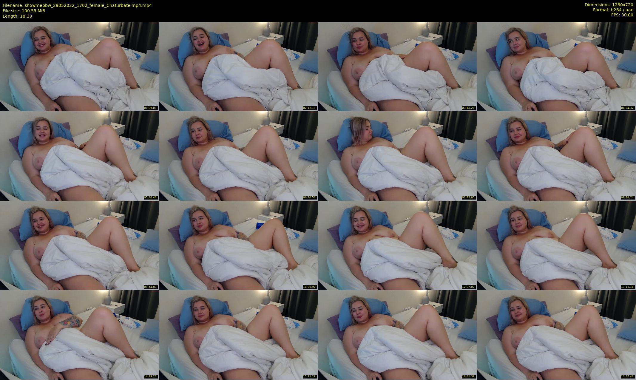 showmebbw — 19 minute Chaturbate female cam show recording, 720p, May 29, 2022
