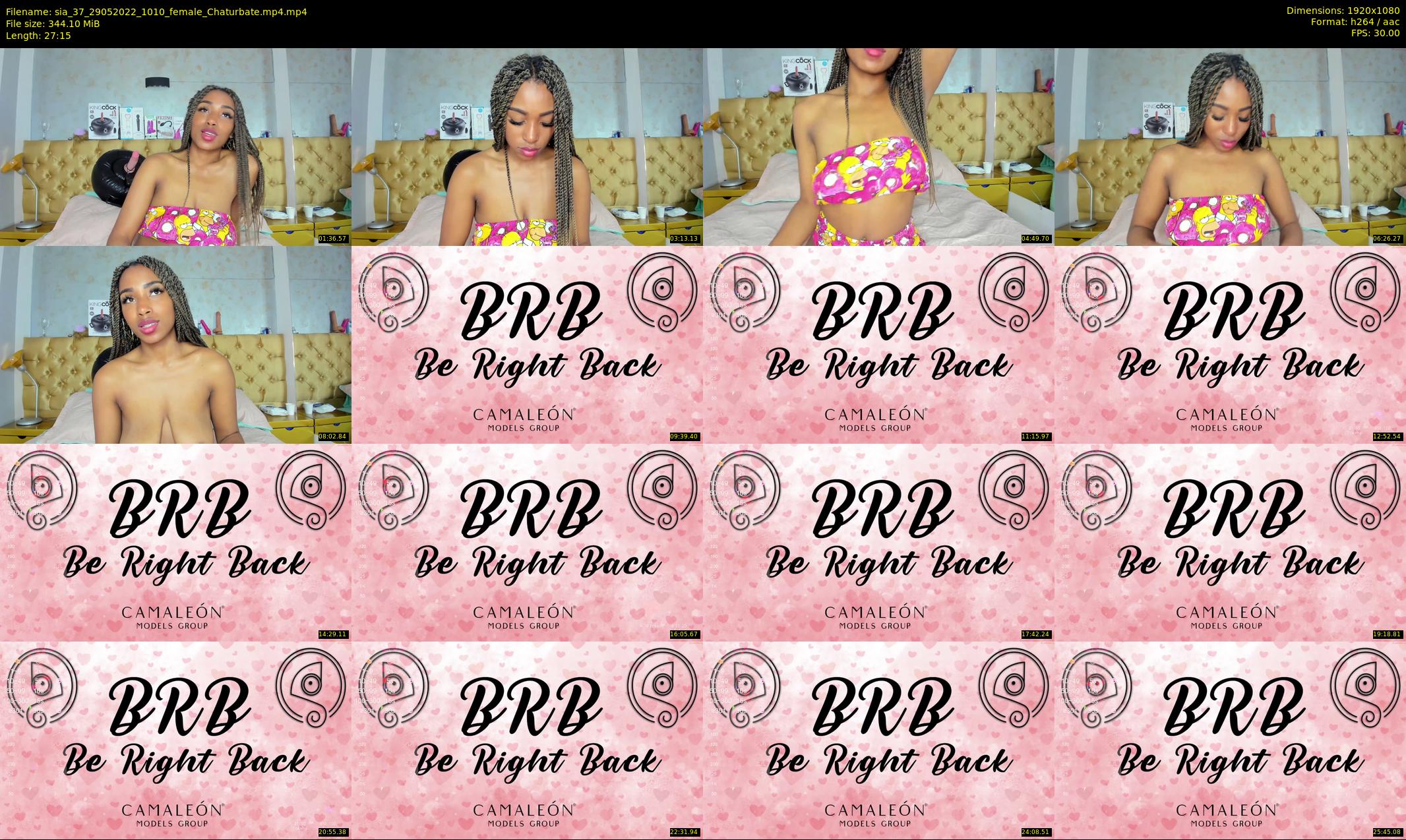 sia_37 — 28 minute Chaturbate female cam show recording, 1080p, May 29, 2022