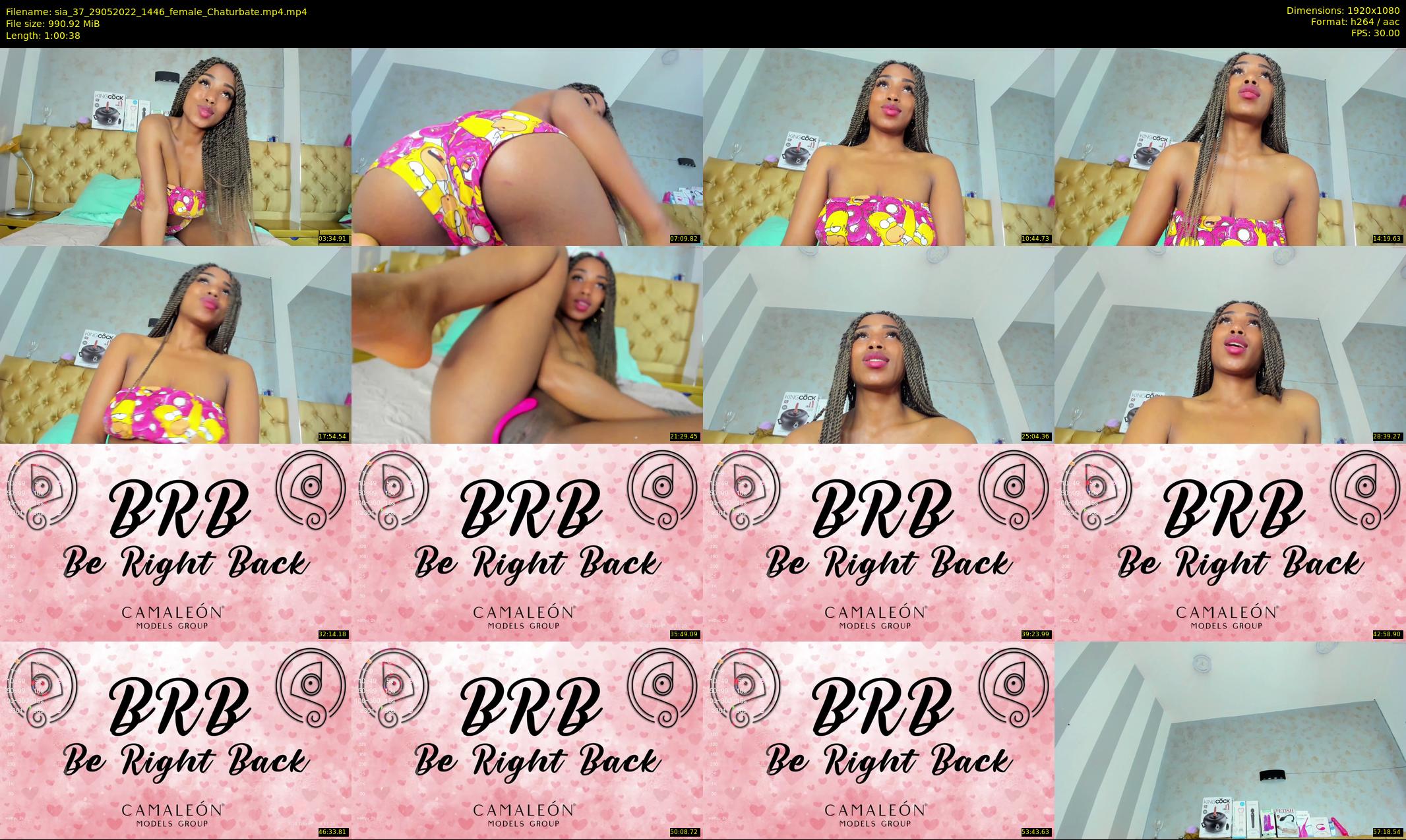sia_37 — 61 minute Chaturbate female cam show recording, 1080p, May 29, 2022