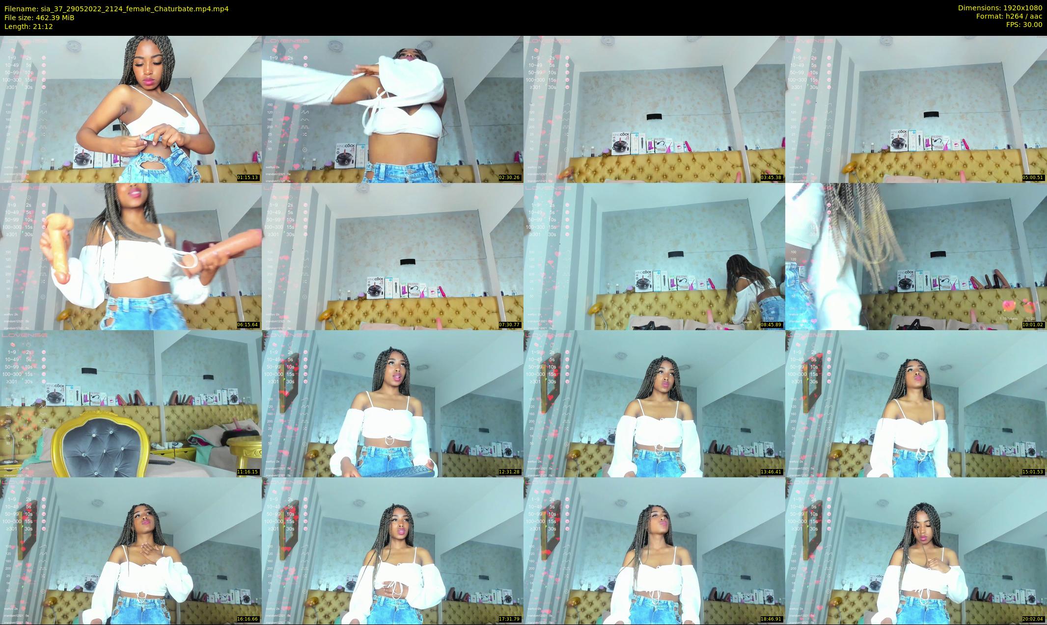 sia_37 — 22 minute Chaturbate female cam show recording, 1080p, May 29, 2022