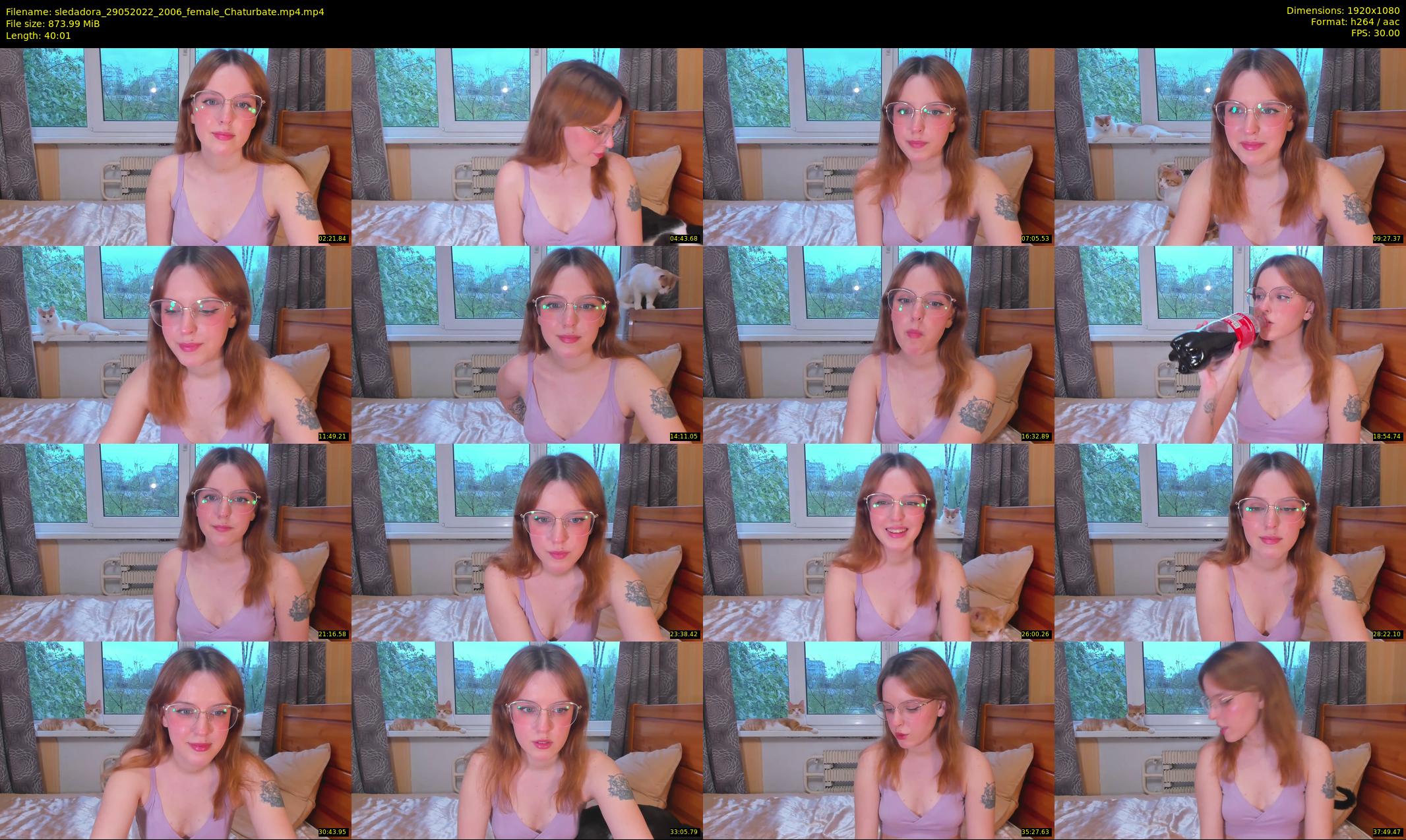 sledadora — 41 minute Chaturbate couple cam show recording, 1080p, May 29, 2022