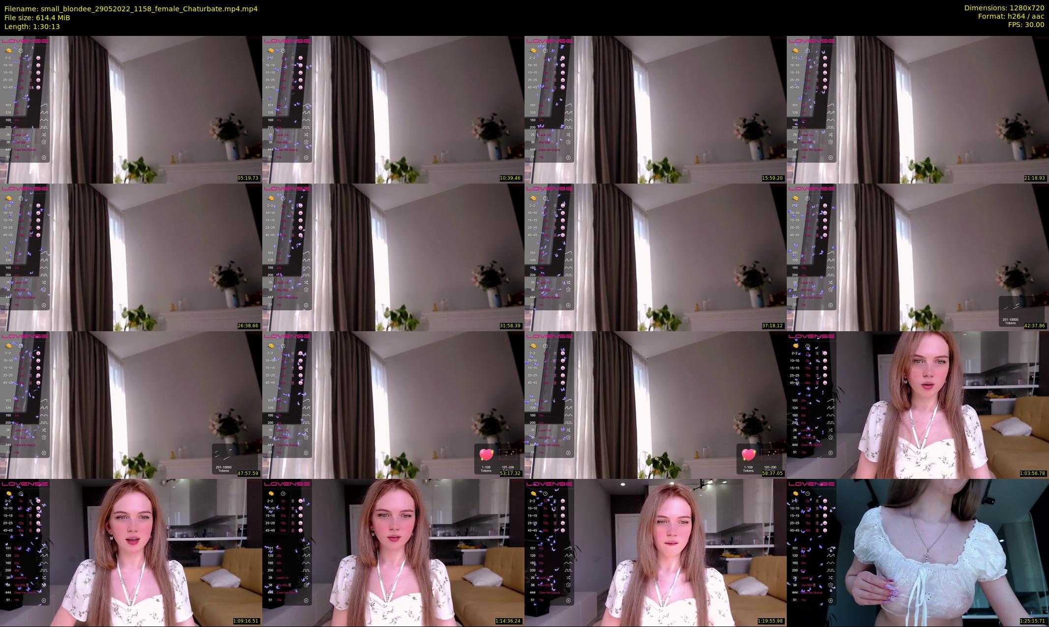 small_blondee — 91 minute Chaturbate female cam show recording, 720p, May 29, 2022