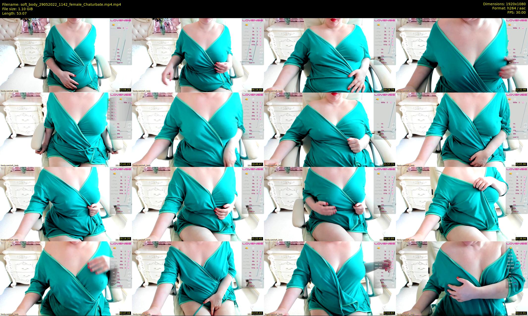soft_body — 54 minute Chaturbate female cam show recording, 1080p, May 29, 2022