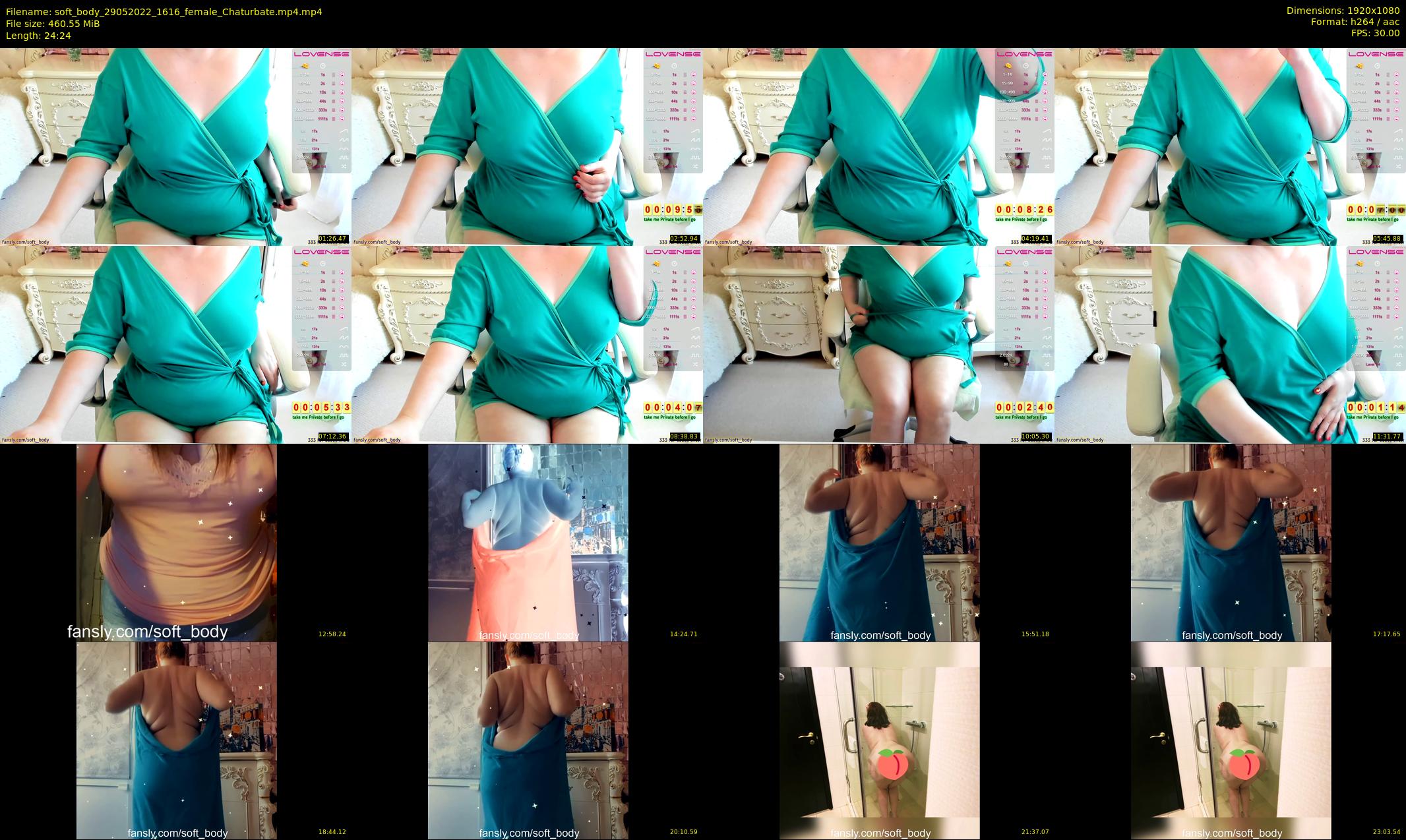 soft_body — 25 minute Chaturbate female cam show recording, 1080p, May 29, 2022