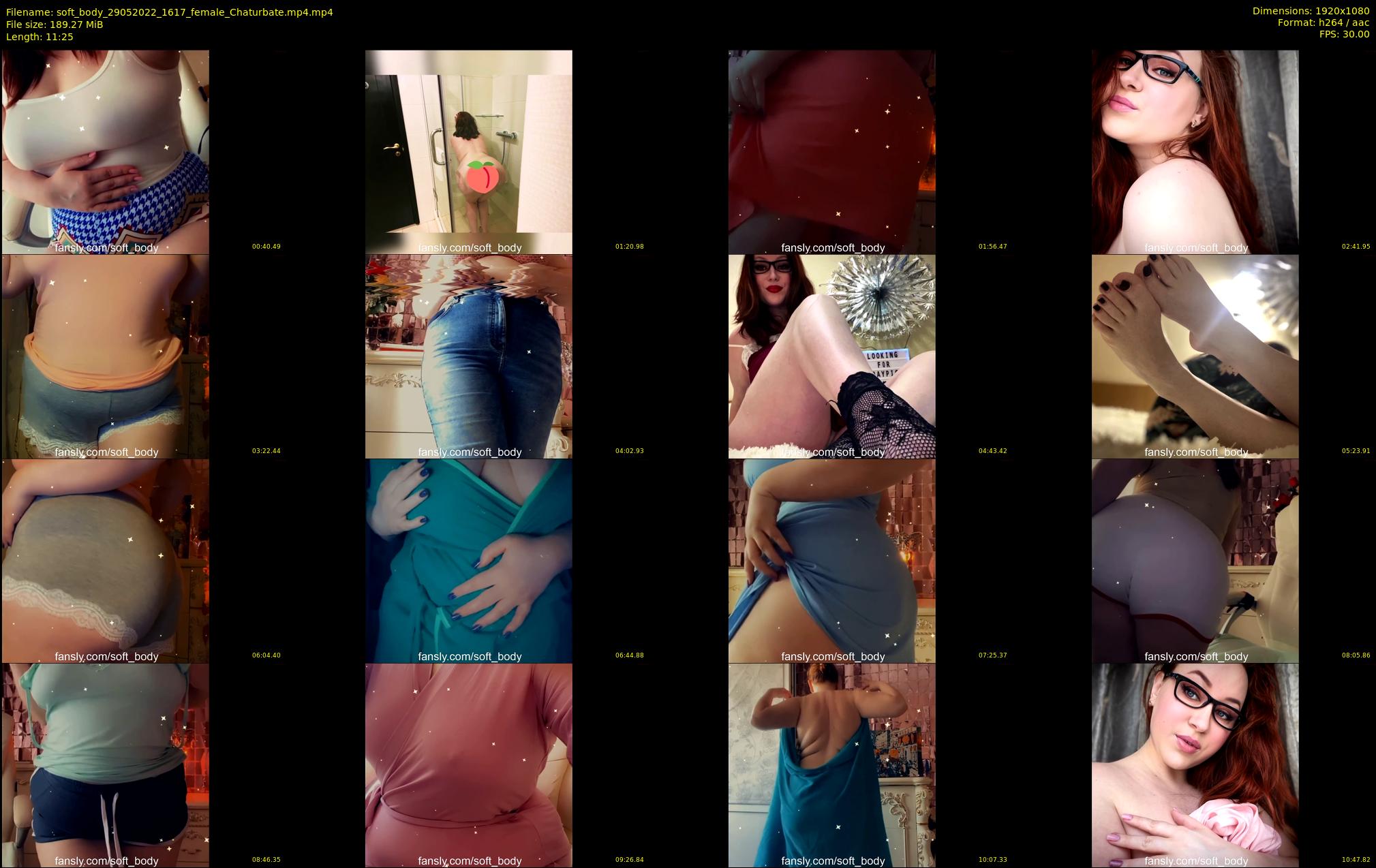 soft_body — 12 minute Chaturbate female cam show recording, 1080p, May 29, 2022