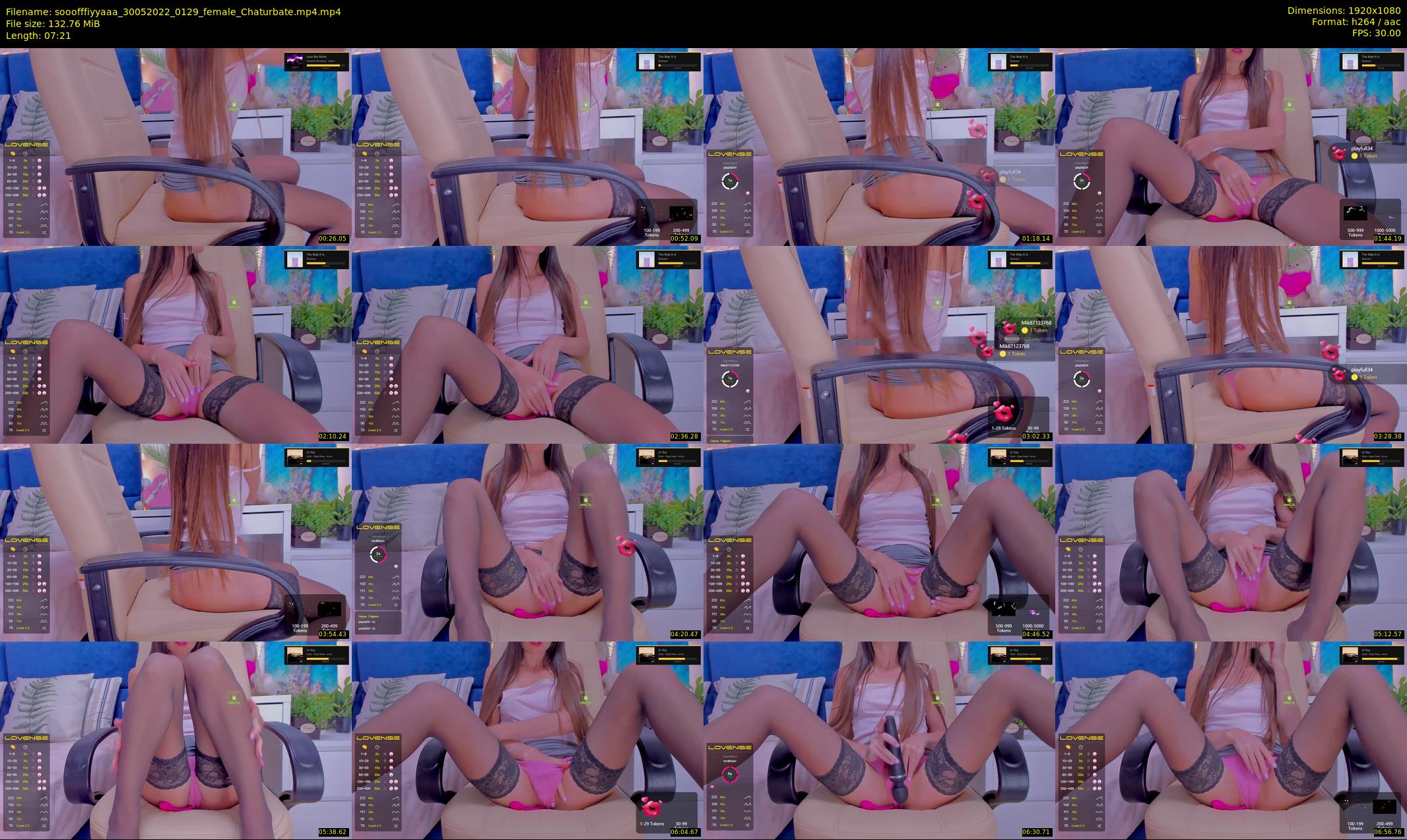 sooofffiyyaaa — 8 minute Chaturbate female cam show recording, 1080p, May 30, 2022