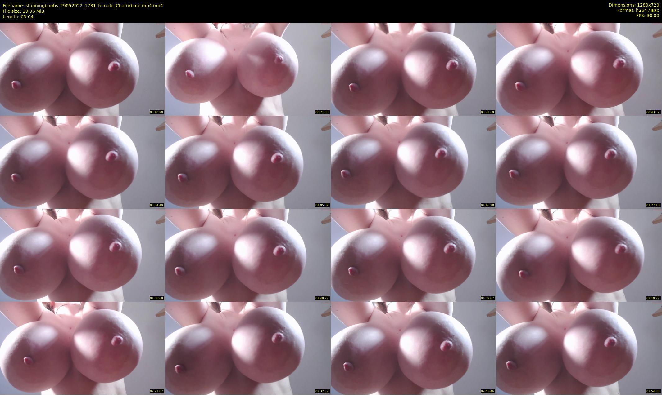 stunningboobs — 4 minute Chaturbate female cam show recording, 720p, May 29, 2022
