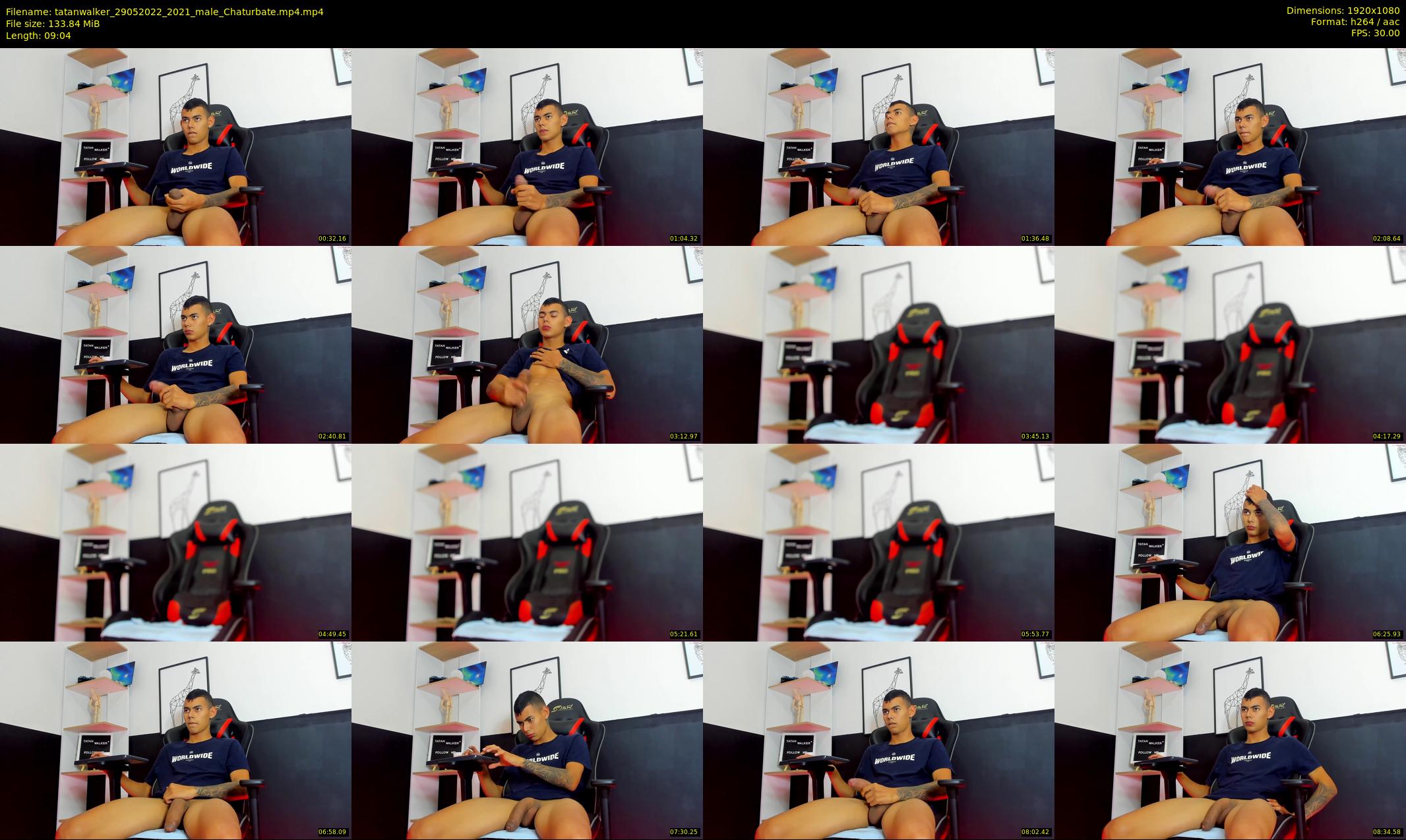 tatanwalker — 10 minute Chaturbate male cam show recording, 1080p, May 29, 2022