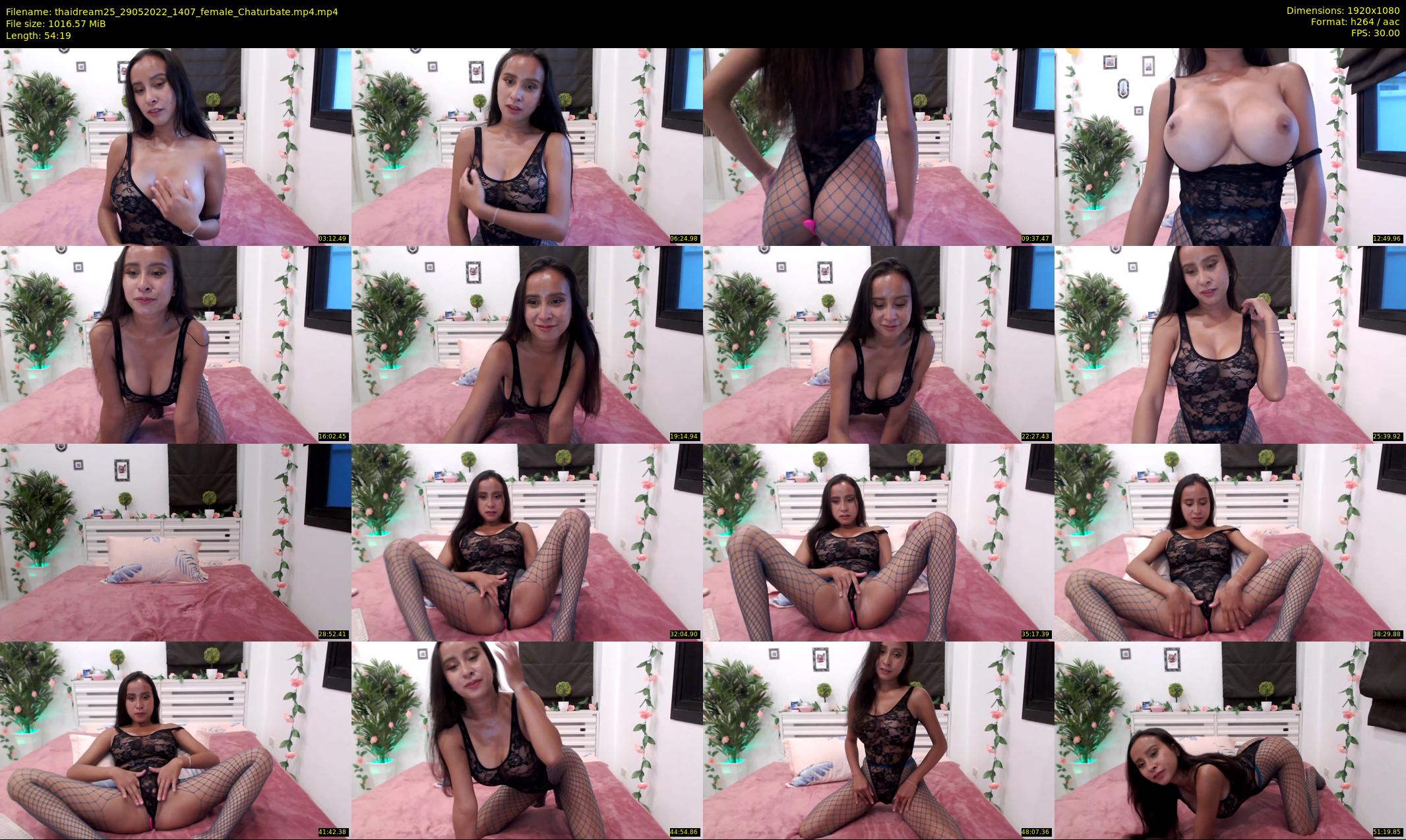 thaidream25 — 55 minute Chaturbate female cam show recording, 1080p, May 29, 2022