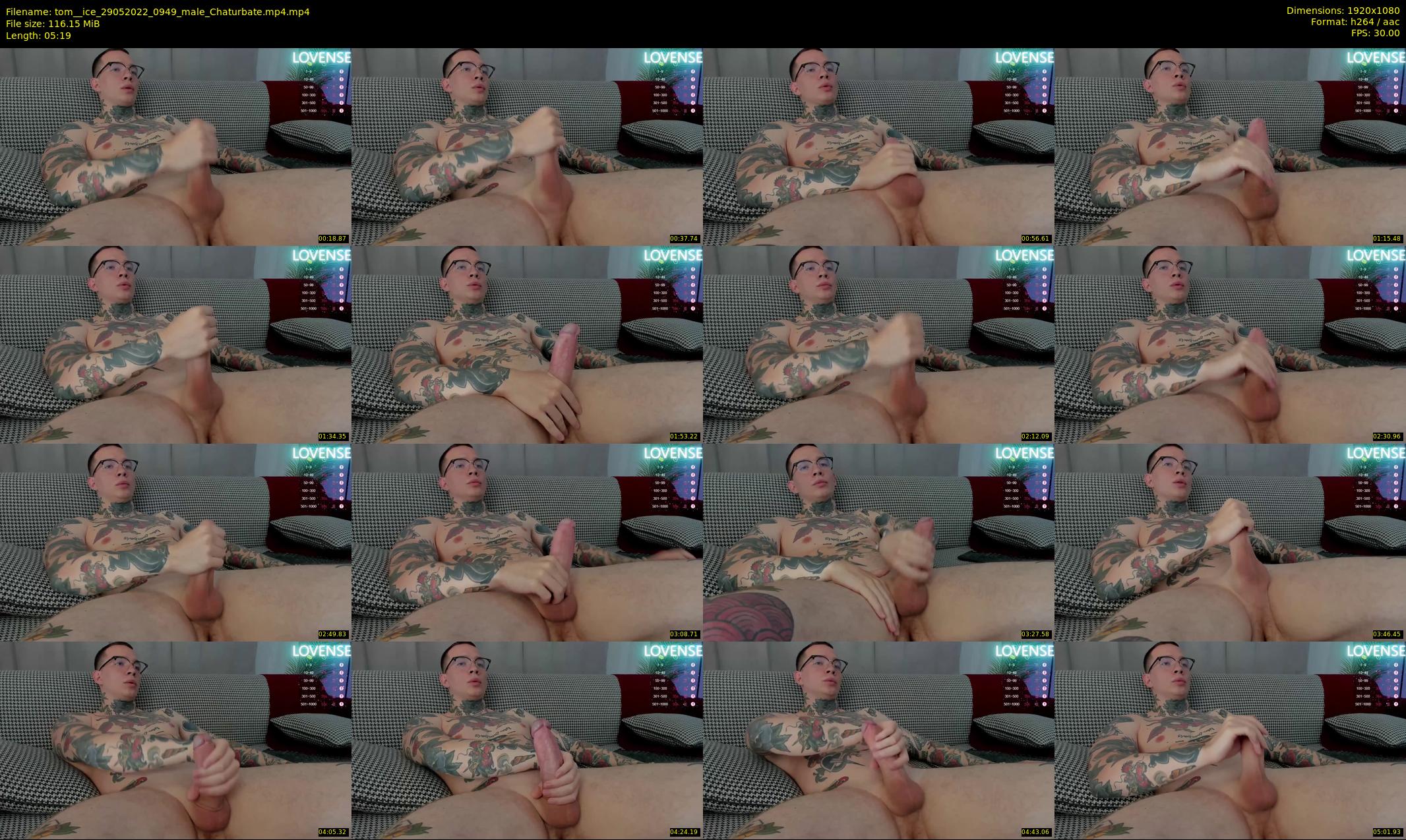 tom__ice — 6 minute Chaturbate male cam show recording, 1080p, May 29, 2022