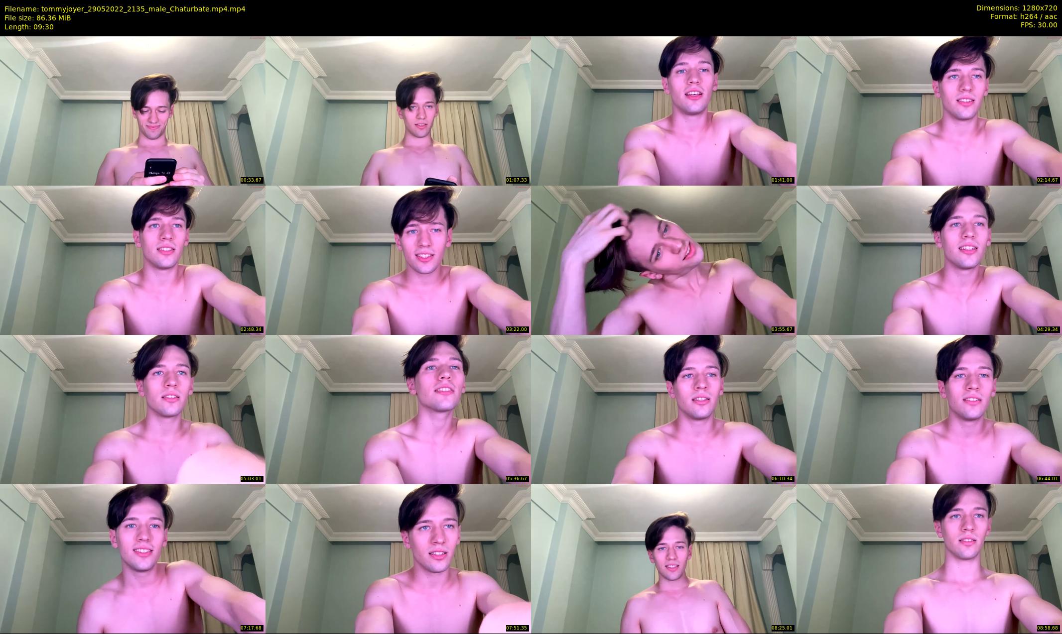 tommyjoyer — 10 minute Chaturbate male cam show recording, 720p, May 29, 2022