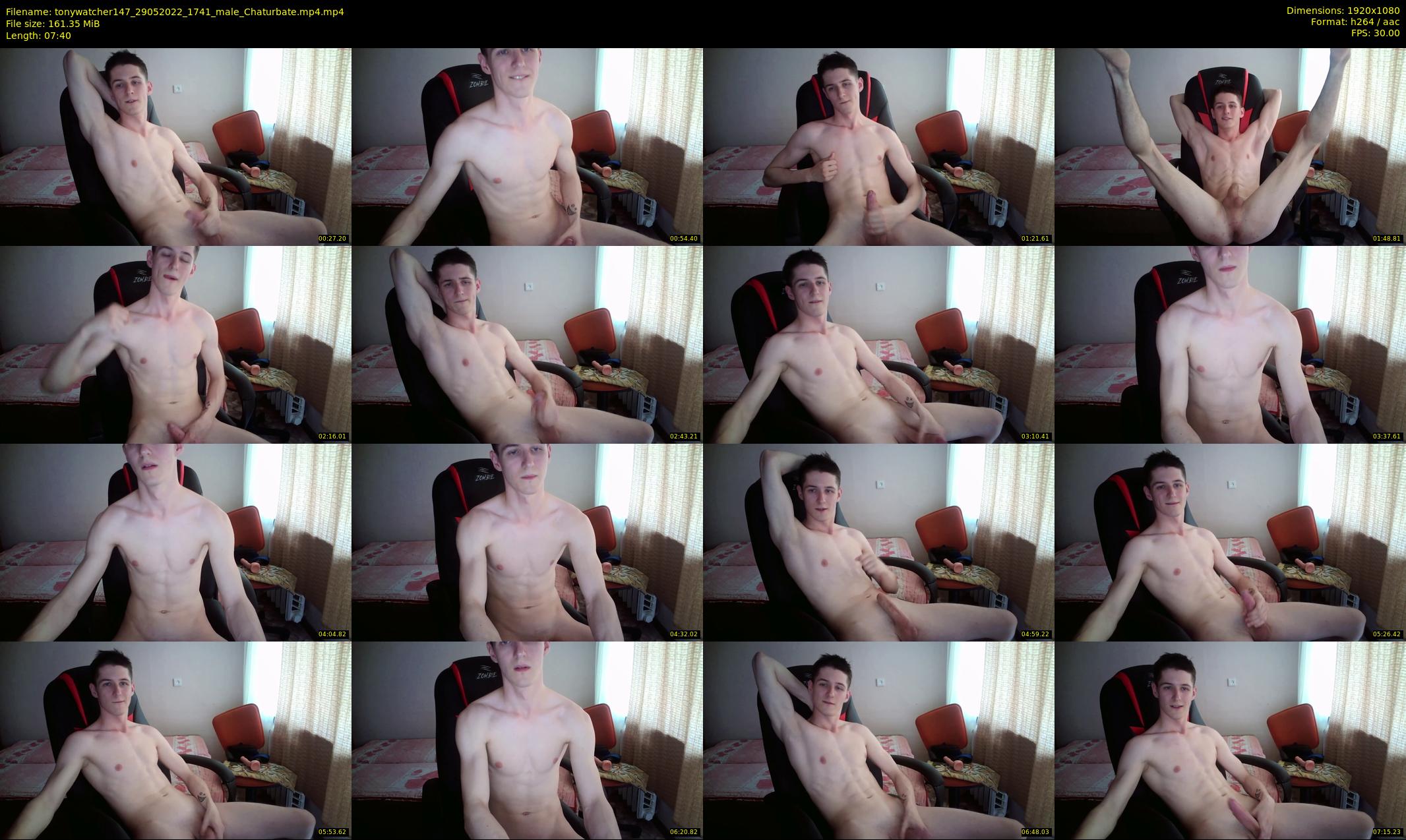 tonywatcher147 — 8 minute Chaturbate male cam show recording, 1080p, May 29, 2022