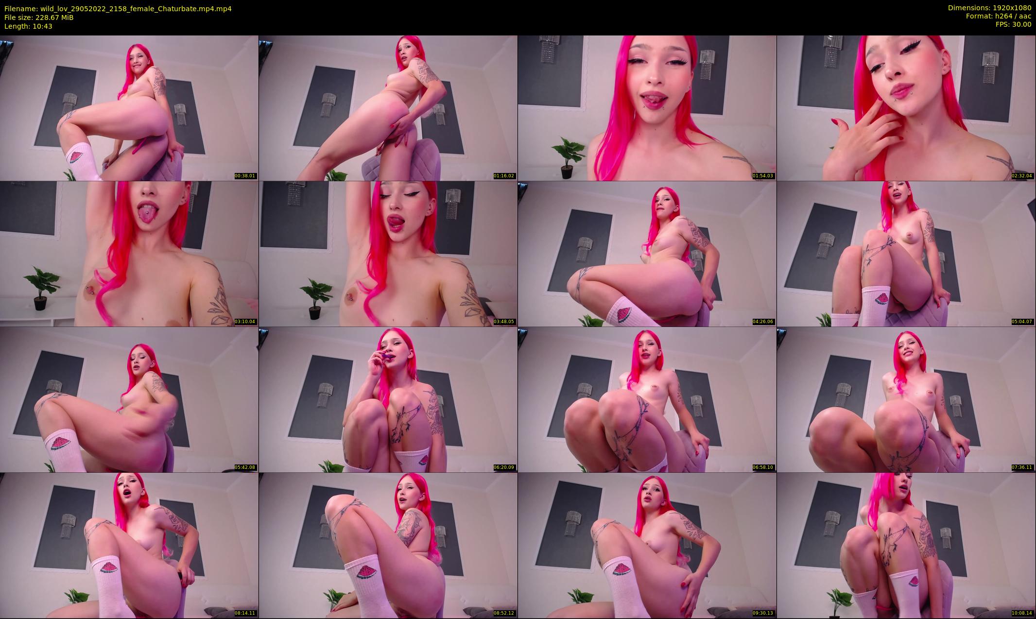 wild_lov — 11 minute Chaturbate female cam show recording, 1080p, May 29, 2022