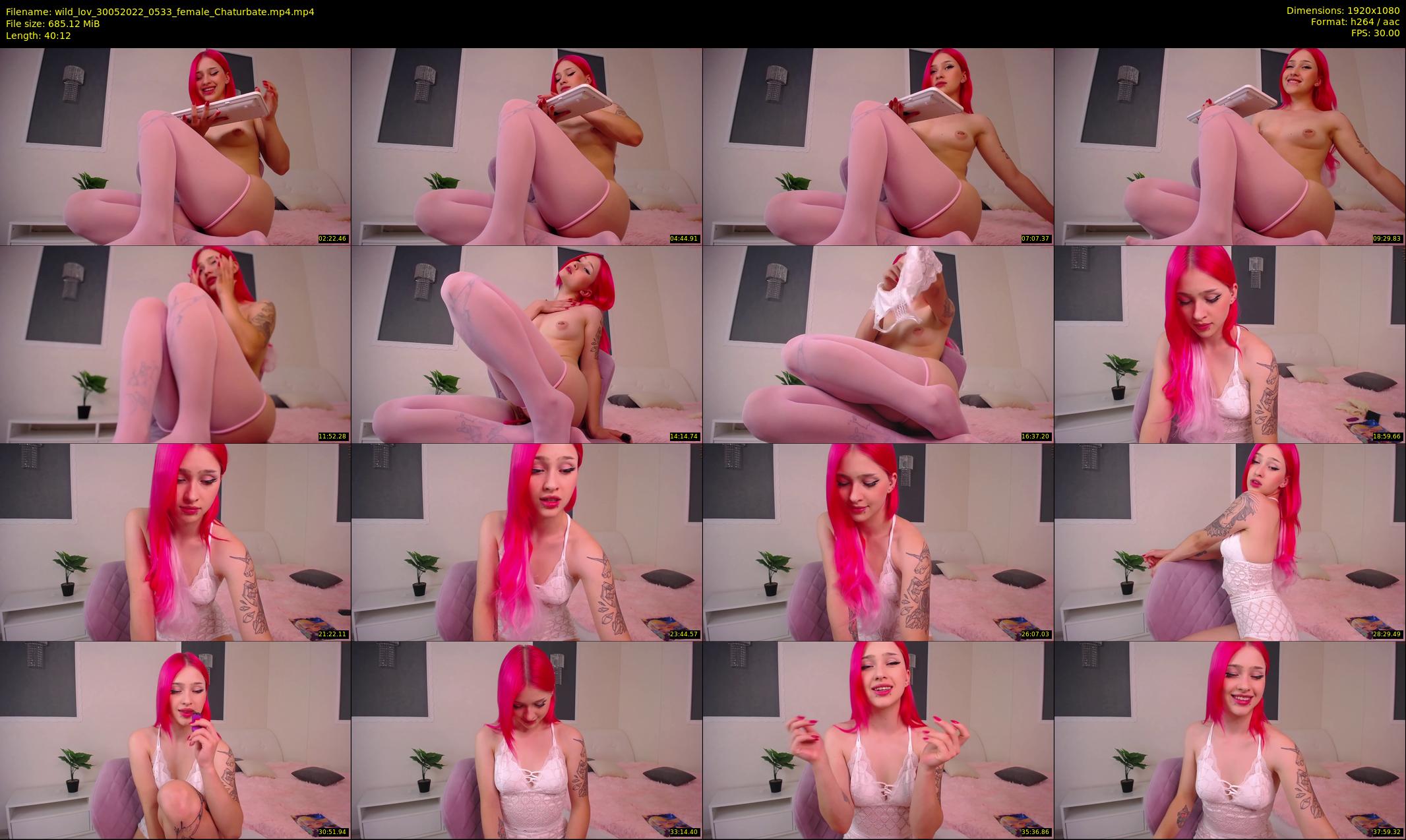 wild_lov — 41 minute Chaturbate female cam show recording, 1080p, May 30, 2022