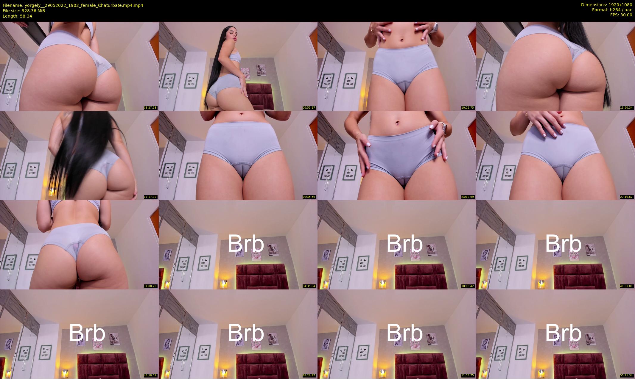 yorgely_ — 59 minute Chaturbate female cam show recording, 1080p, May 29, 2022