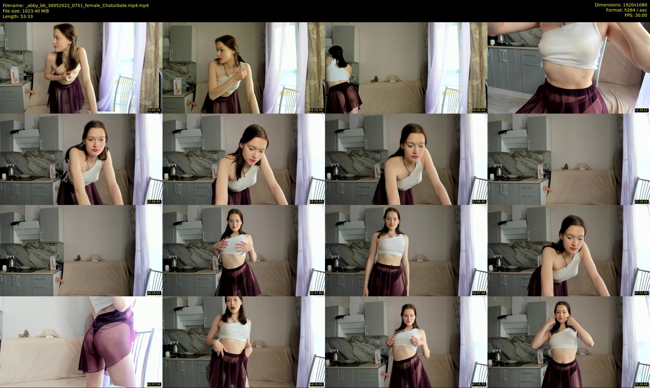 _abby_bb — 54 minute Chaturbate female cam show recording, 1080p, May 30, 2022