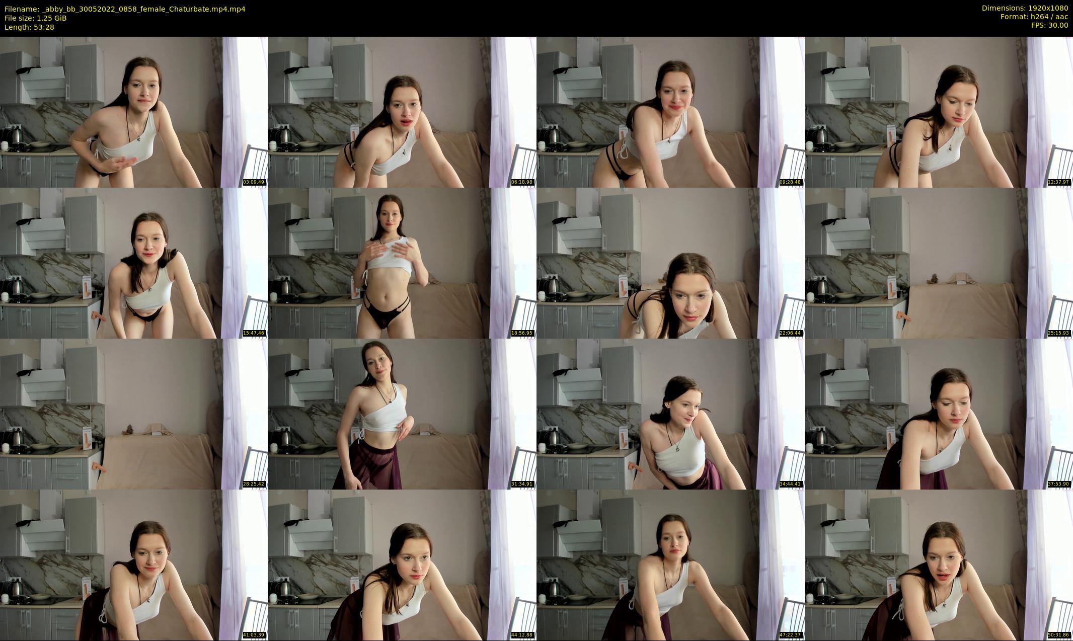 _abby_bb — 54 minute Chaturbate female cam show recording, 1080p, May 30, 2022