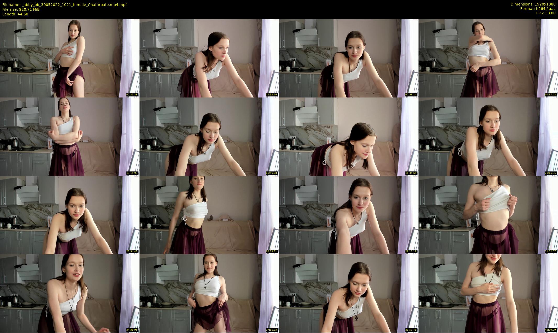 _abby_bb — 45 minute Chaturbate female cam show recording, 1080p, May 30, 2022