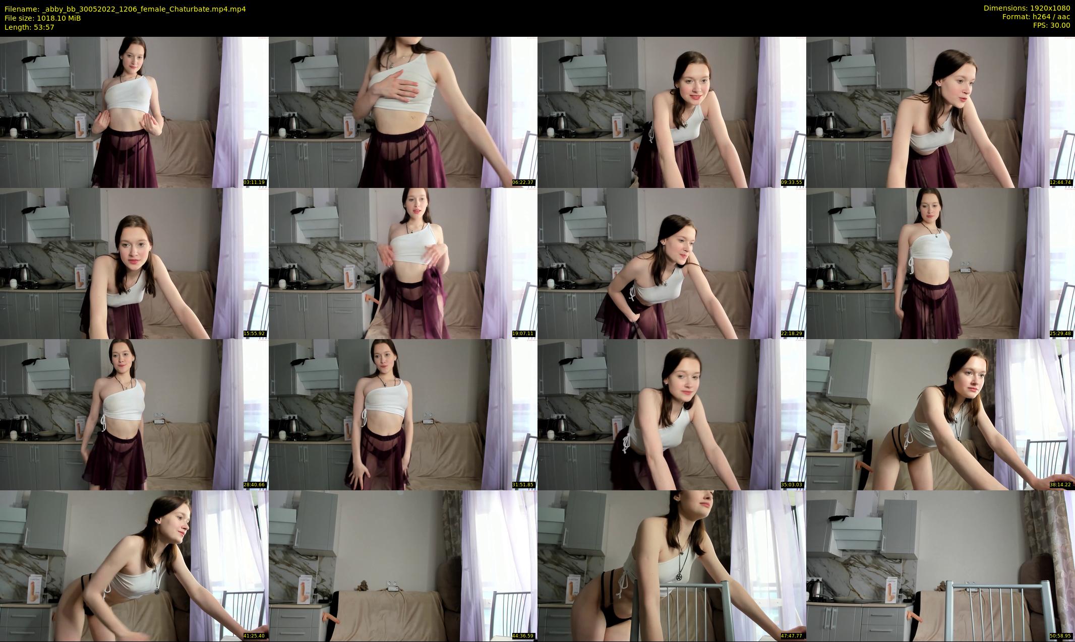 _abby_bb — 54 minute Chaturbate female cam show recording, 1080p, May 30, 2022