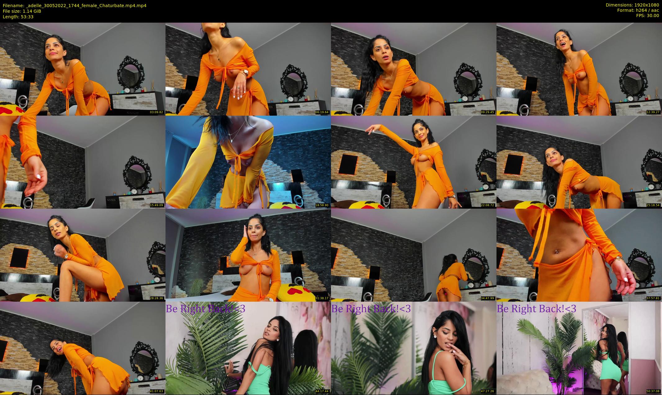 _adelle — 54 minute Chaturbate female cam show recording, 1080p, May 30, 2022