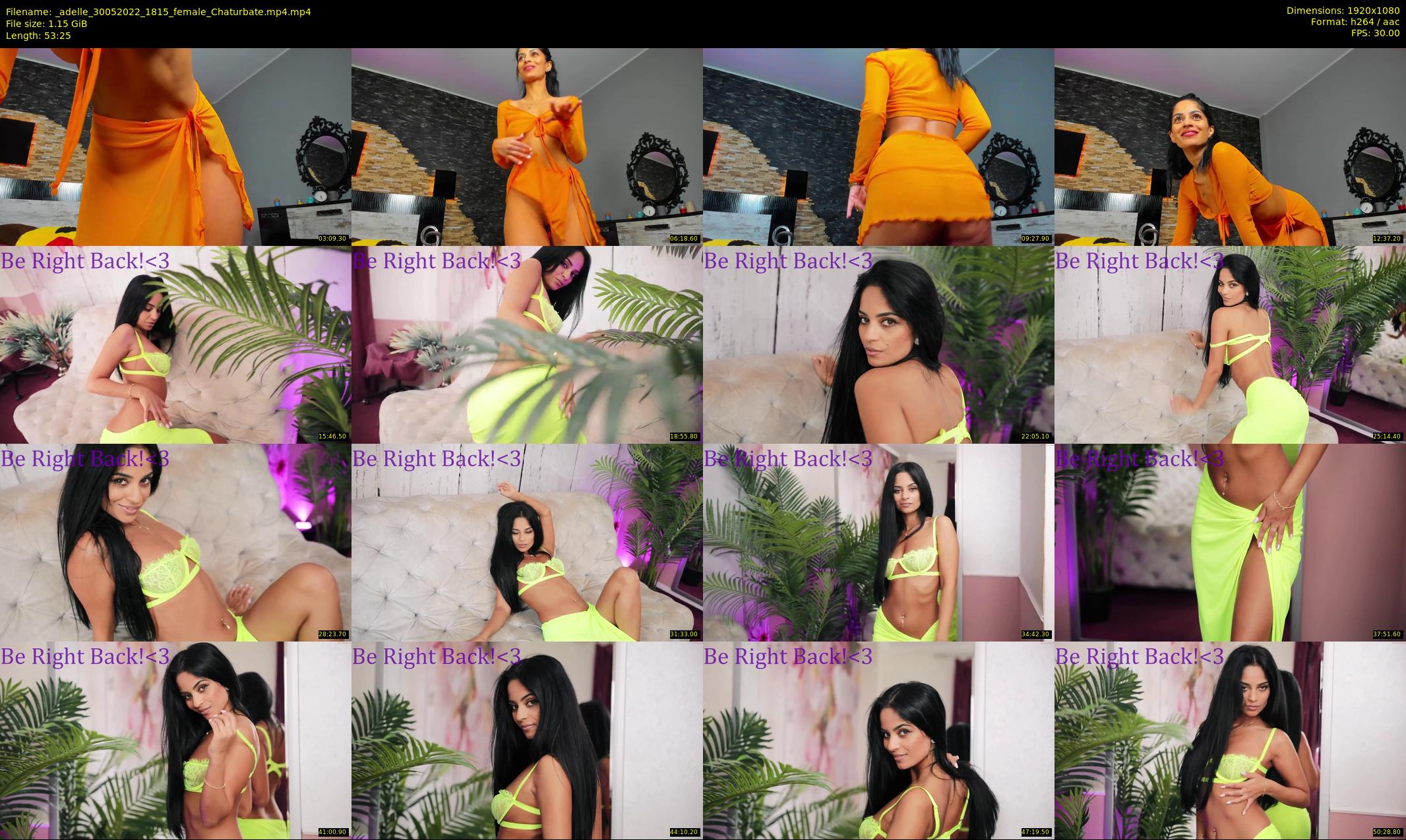 _adelle — 54 minute Chaturbate female cam show recording, 1080p, May 30, 2022