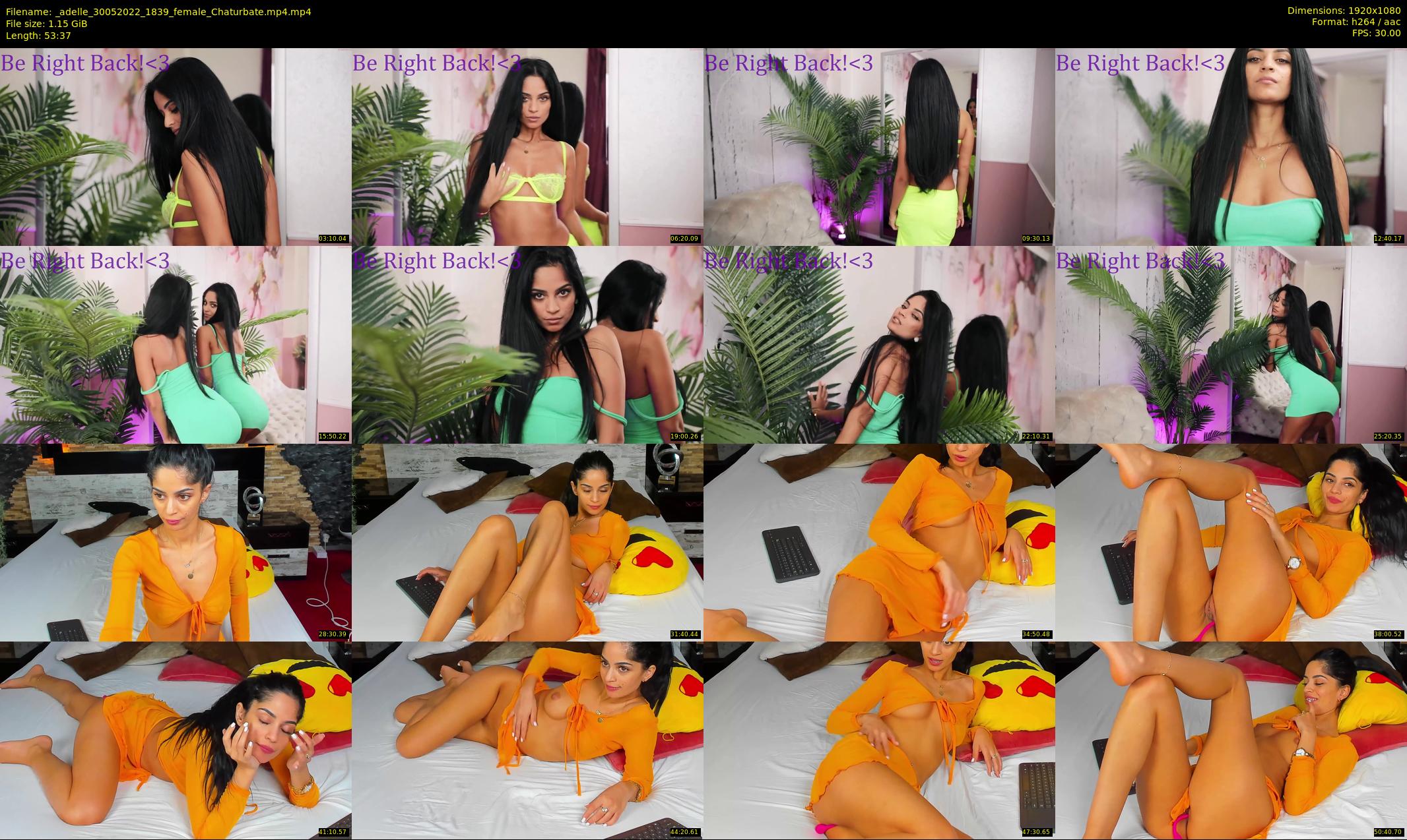 _adelle — 54 minute Chaturbate female cam show recording, 1080p, May 30, 2022